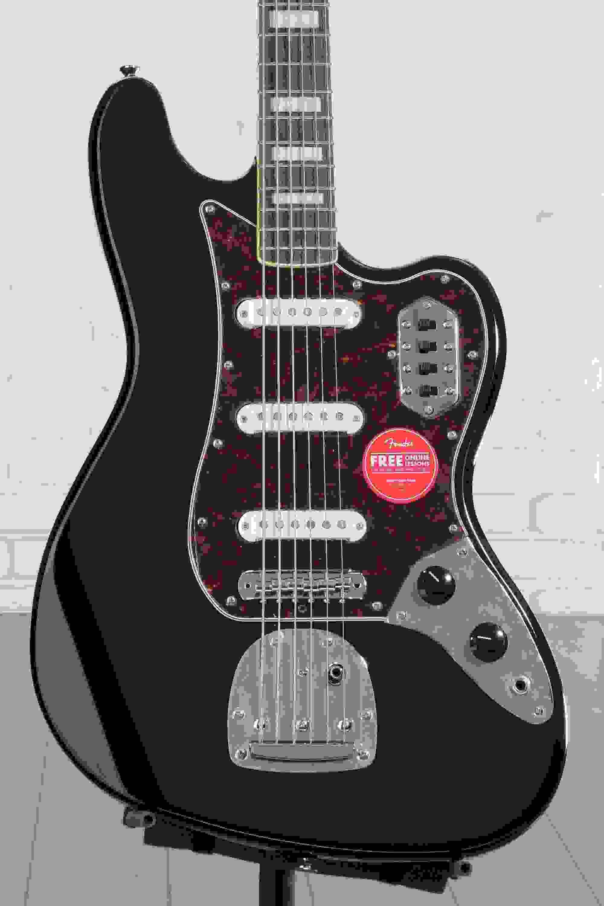 Squier Classic Vibe Bass VI Guitar - Black