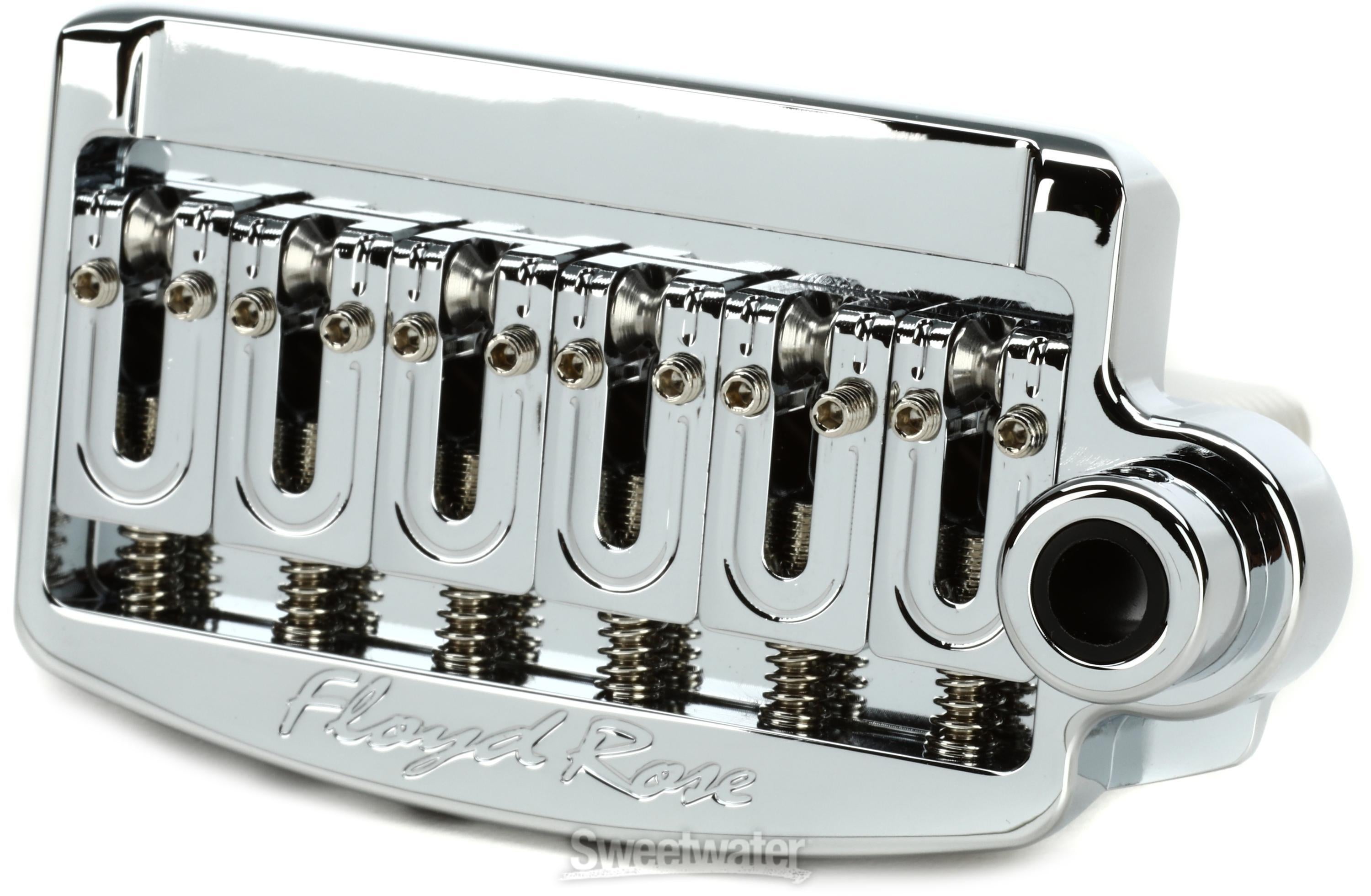 Floyd Rose RT100W Rail Tail Wide Tremolo System - Chrome | Sweetwater