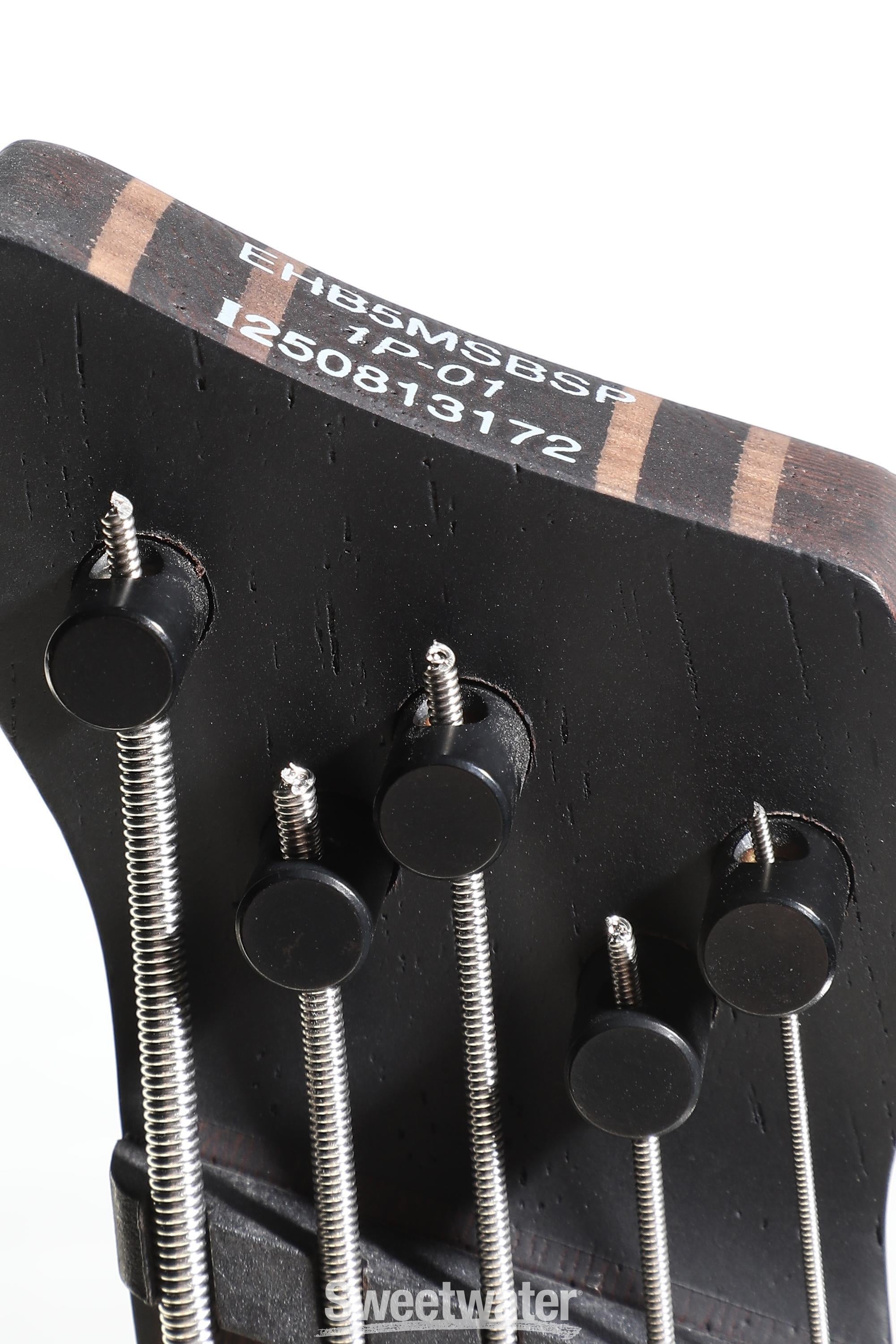 Ibanez Bass Workshop EHB5MSBSP 5-string Multi-scale Bass Guitar - Midnight Arctic Ocean Matte