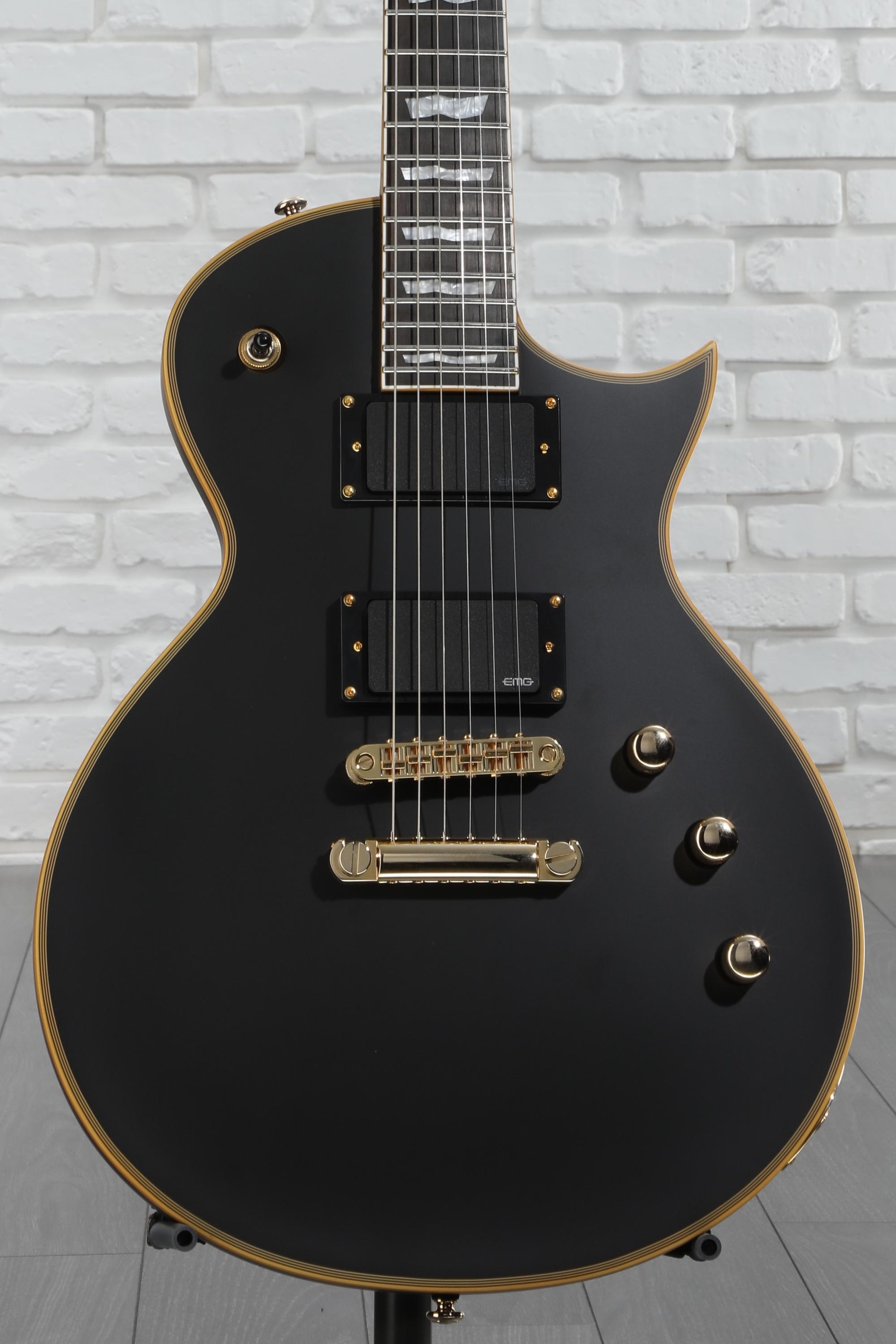 ltd ec1000 deluxe ビンテージブラック ESP LTD Deluxe EC-1000 Electric Guitar Vintage Black