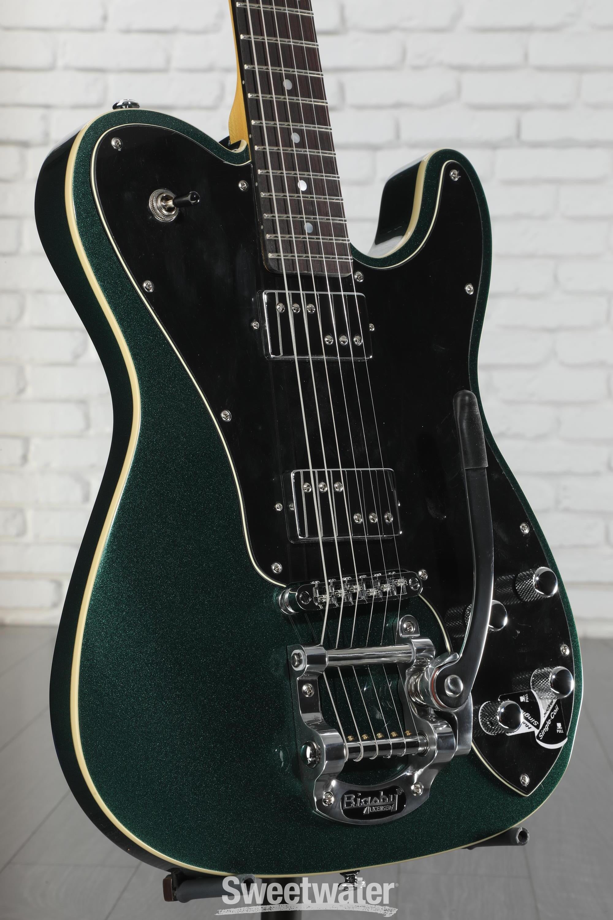 Schecter PT Fastback II B Electric Guitar - Dark Emerald
