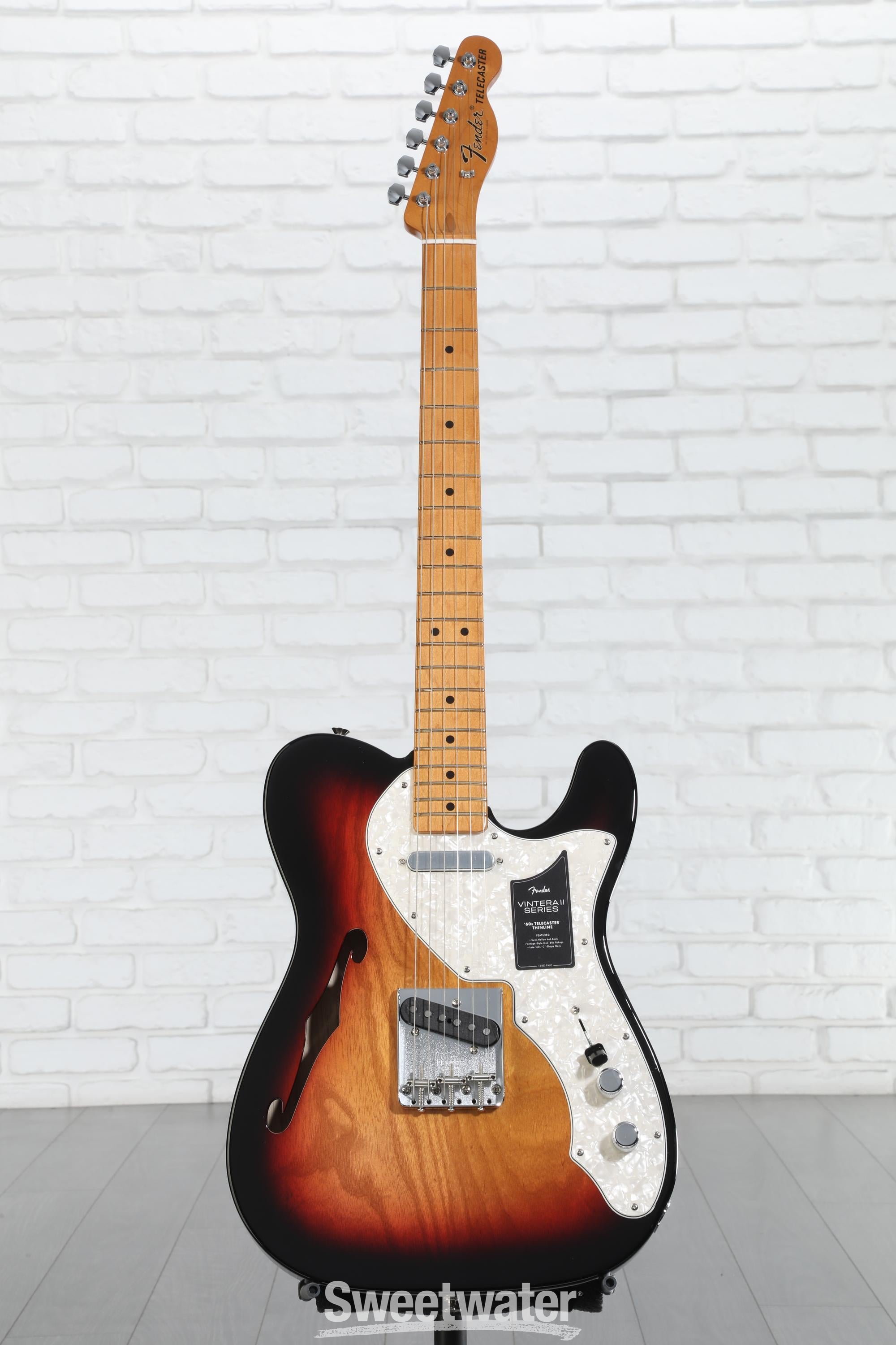 Fender Vintera II '60s Telecaster Thinline Electric Guitar - 3