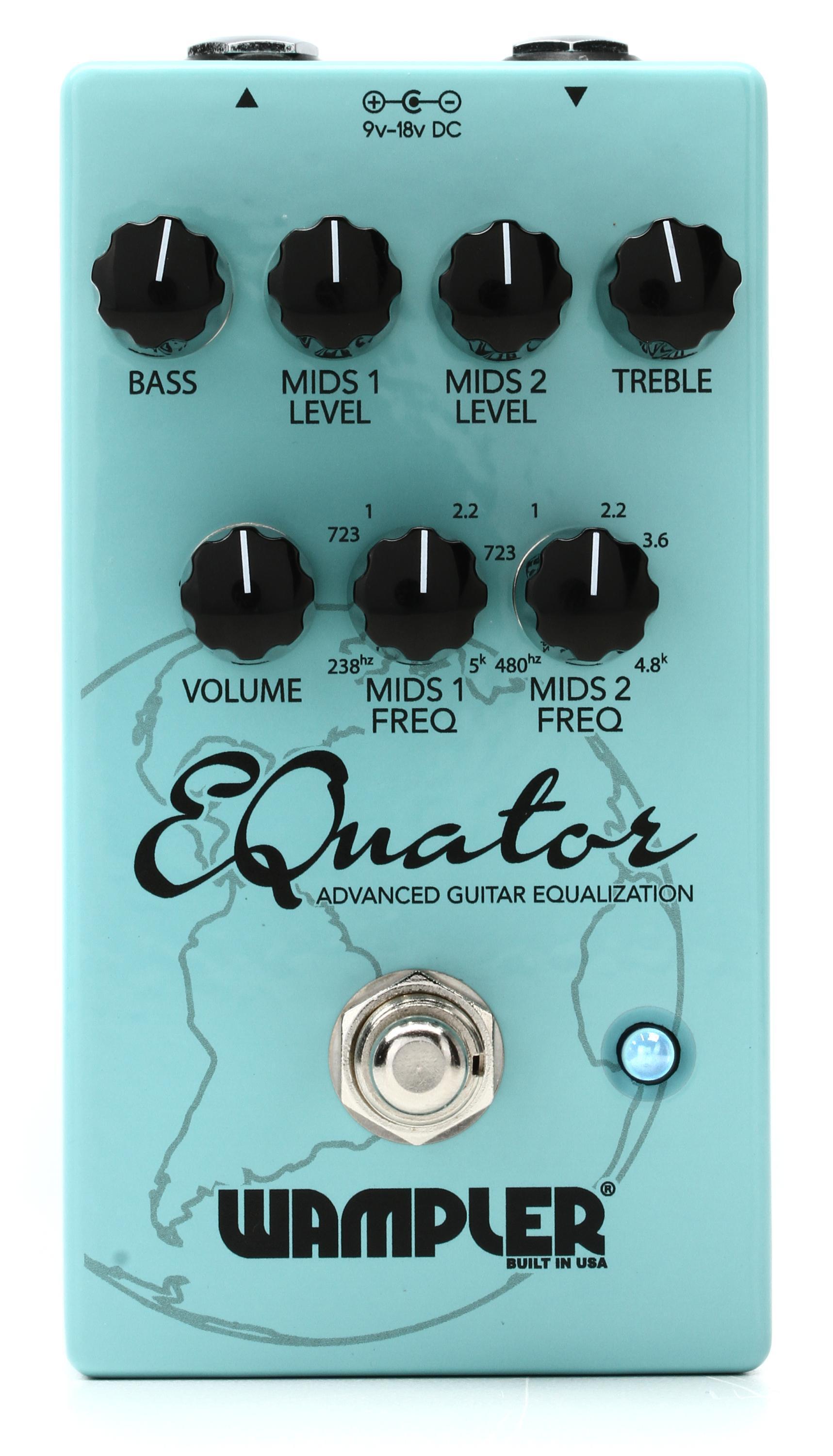 Wampler EQuator Advanced Guitar Equalization Pedal
