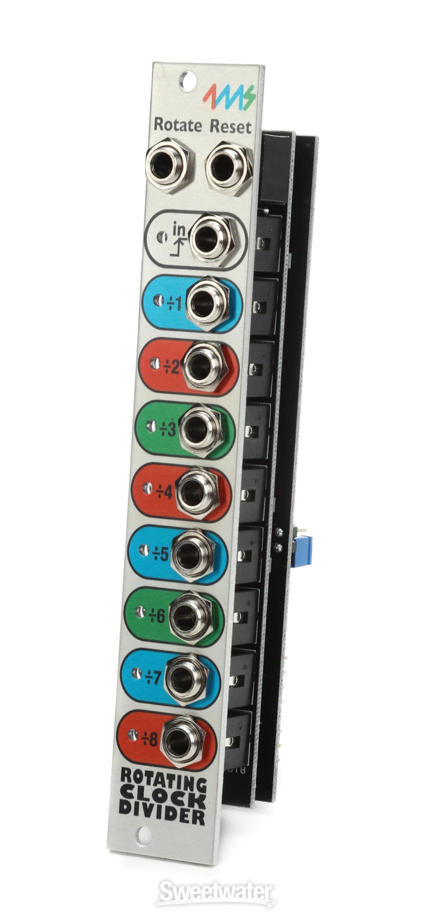 鍵盤楽器 4MS Rotating Clock Divider 4ms Rotating Clock Divider Eurorack Module | Sweetwater