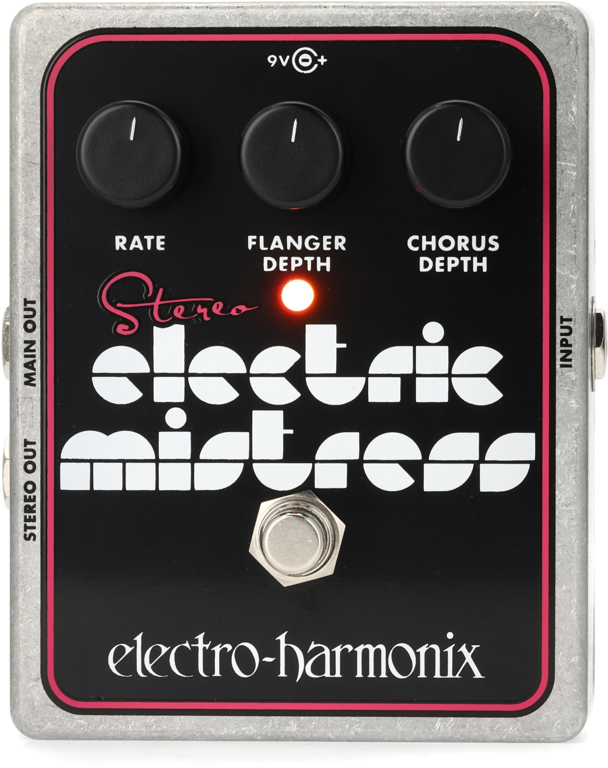 Electro-Harmonix Stereo Electric Mistress Flanger / Chorus Pedal