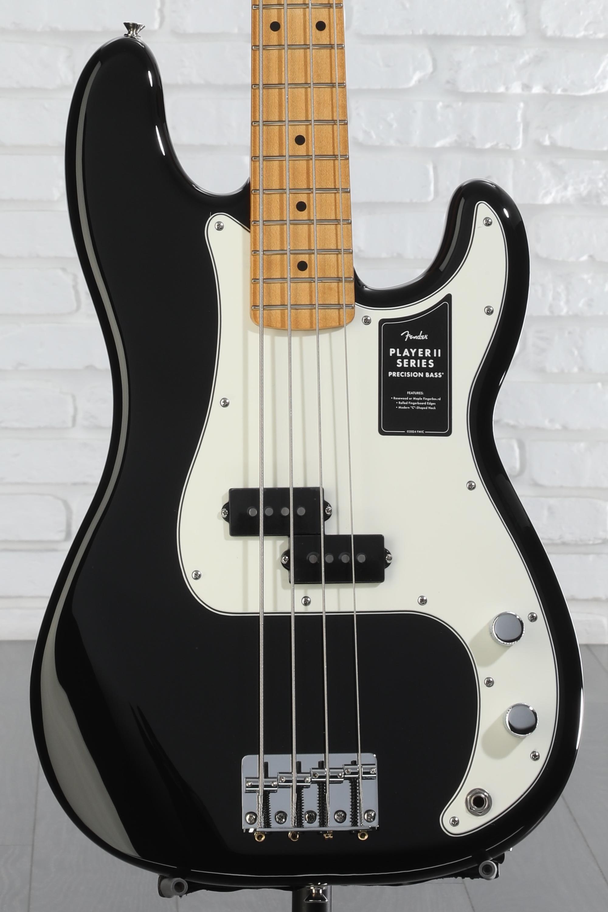 ベース Fender Player Precision bass Fender Player Precision Bass - Polar White with Maple