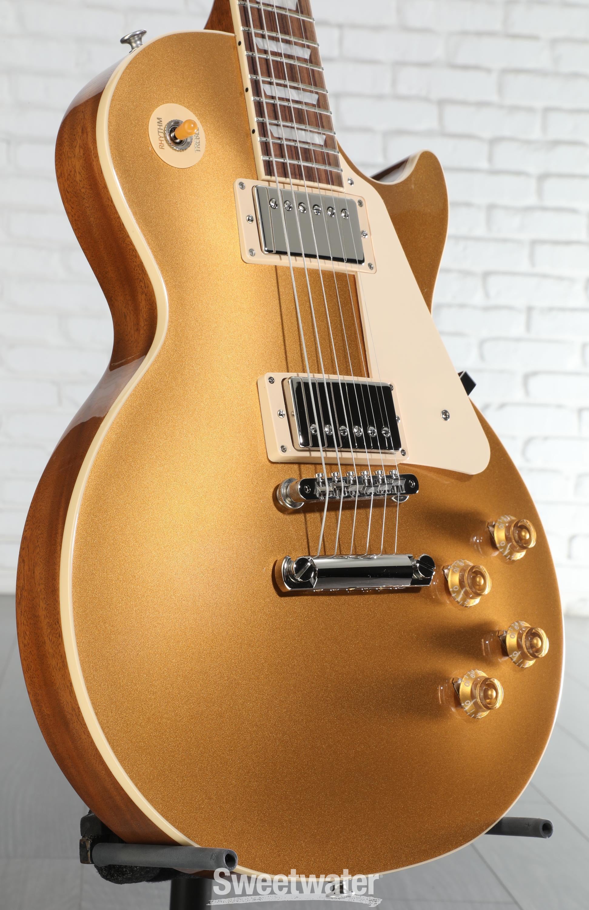 Gibson Les Paul Standard '50s Electric Guitar - Gold Top | Sweetwater