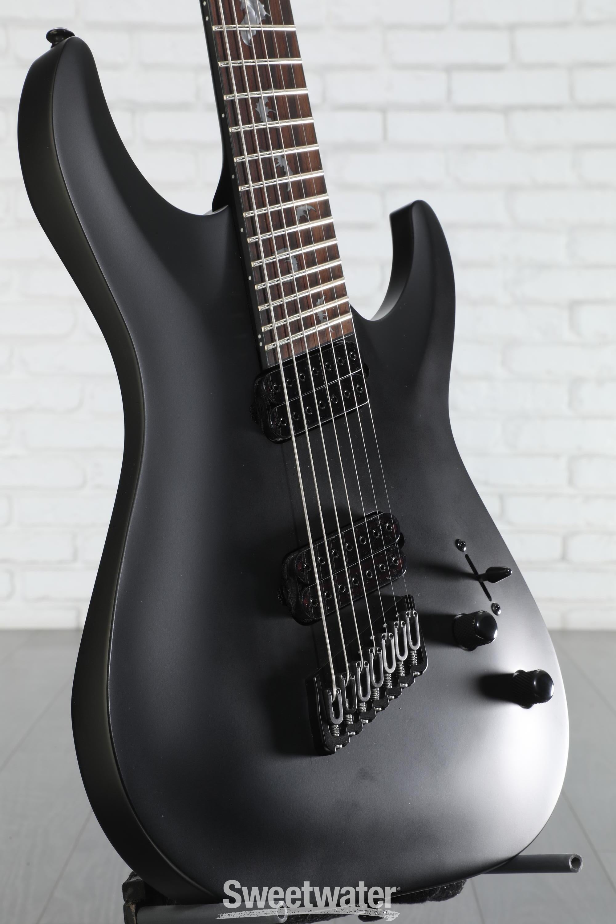 【SCHECTER】 Damien 7 Satin Black 7弦エレキギター Schecter Damien-7 Multiscale 7-string Electric Guitar - Satin