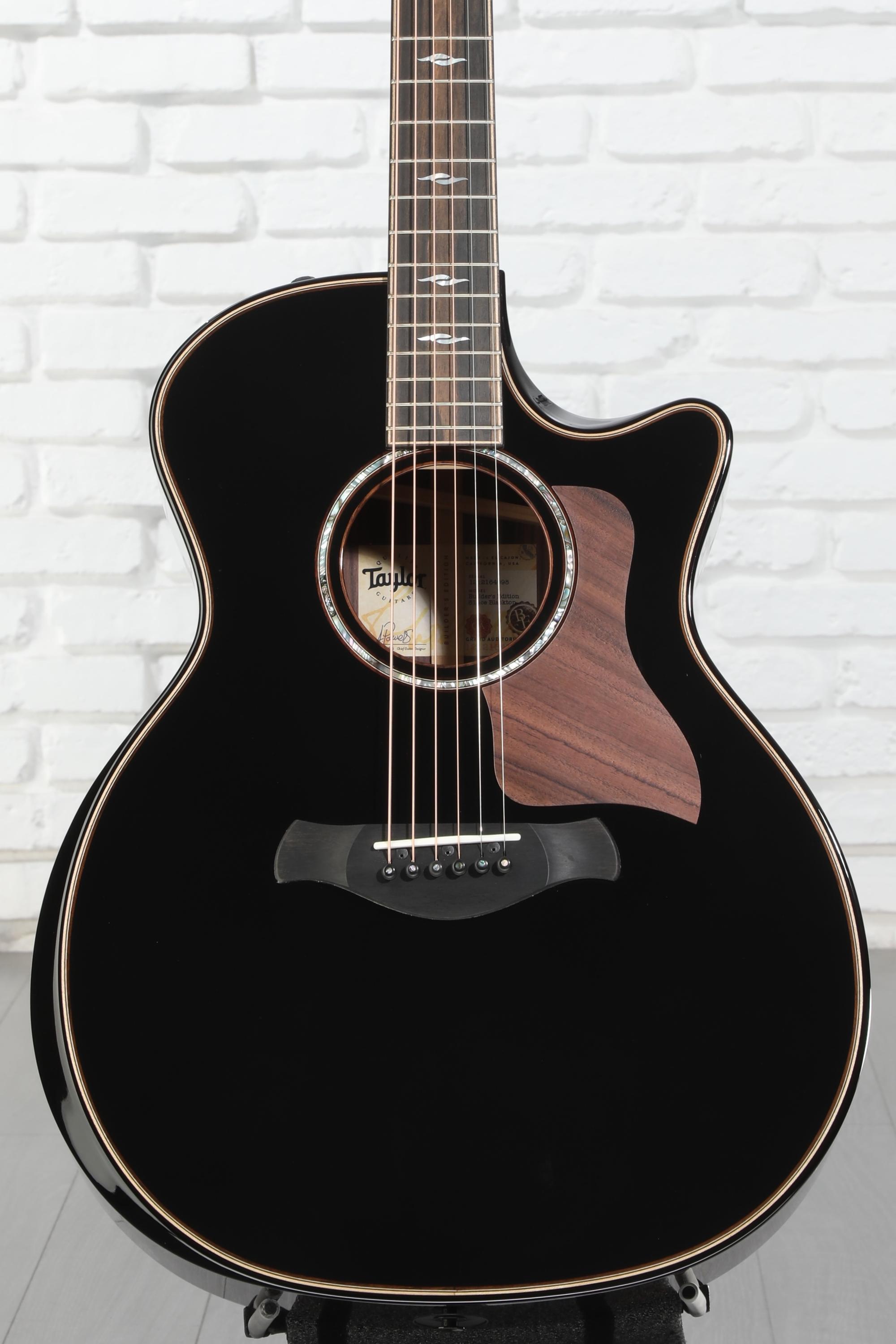 ギター Taylor Builders Edition 814ce Black Top Taylor Builder's Edition 814ce Blacktop - Fuller's Guitar