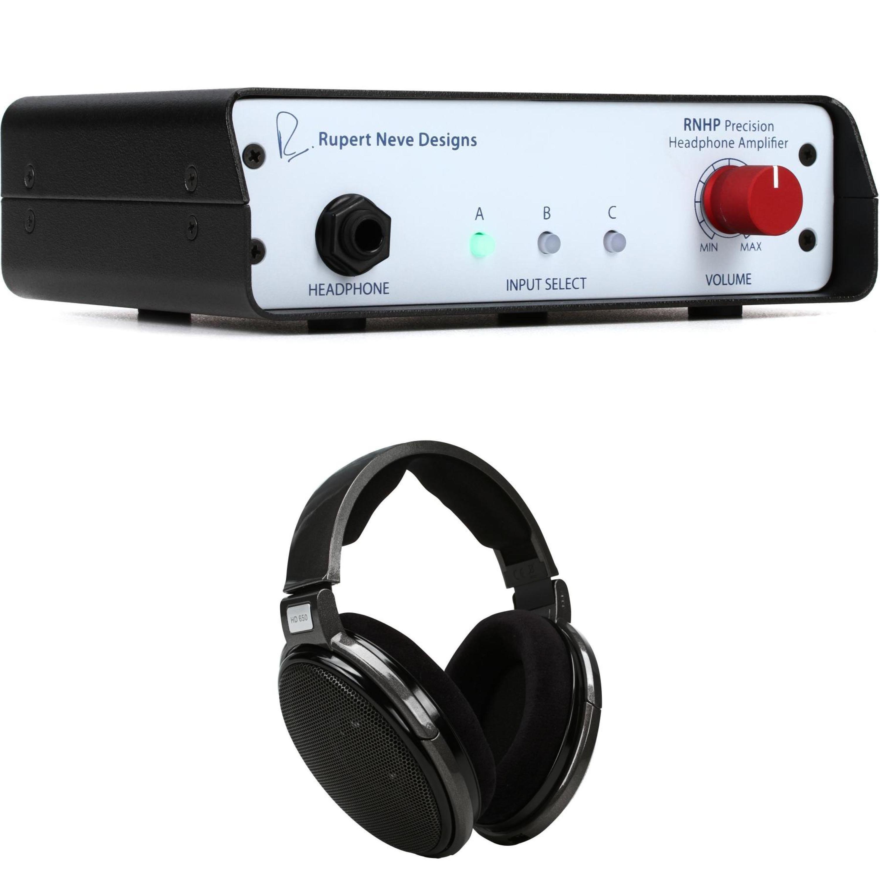 Rupert Neve Designs Headphone Amplifier and Sennheiser HD650