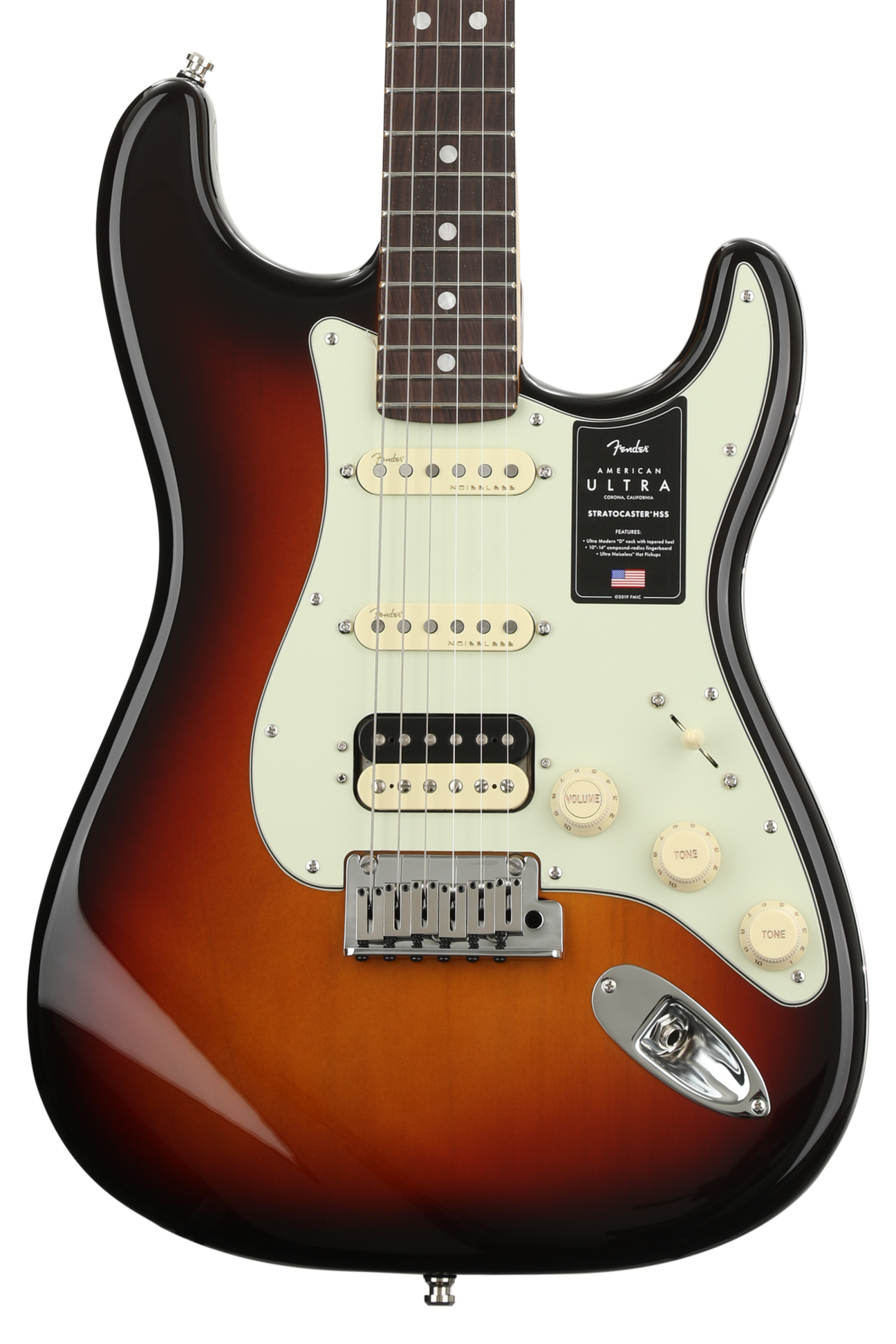 ギター fender American Ultra Stratocaster HSS Fender American Ultra Stratocaster HSS - Ultraburst with