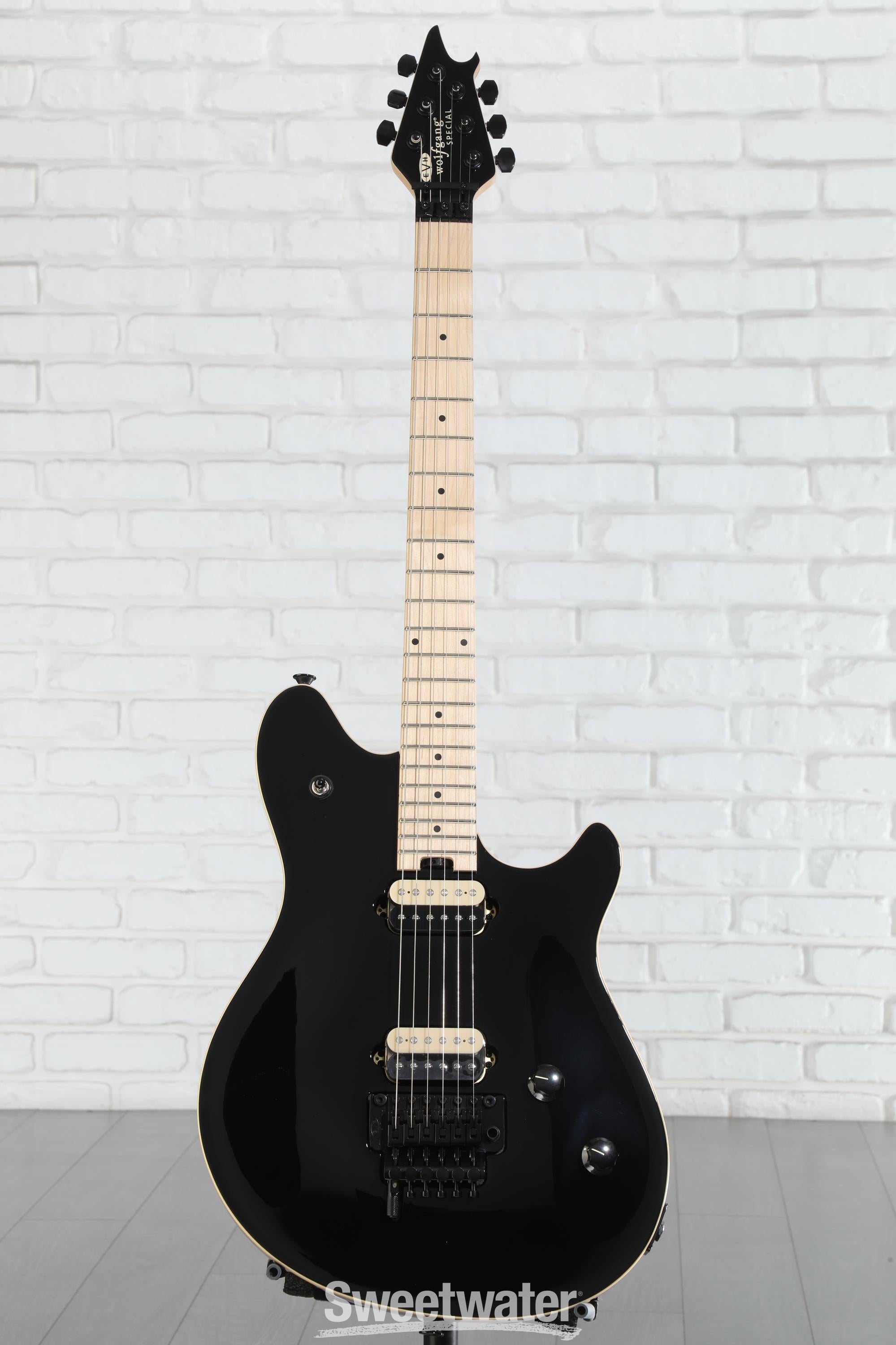 EVH Wolfgang Special Electric Guitar - Gloss Black | Sweetwater