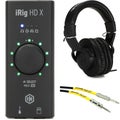 Photo of IK Multimedia iRig HD X Guitar Interface with Headphones