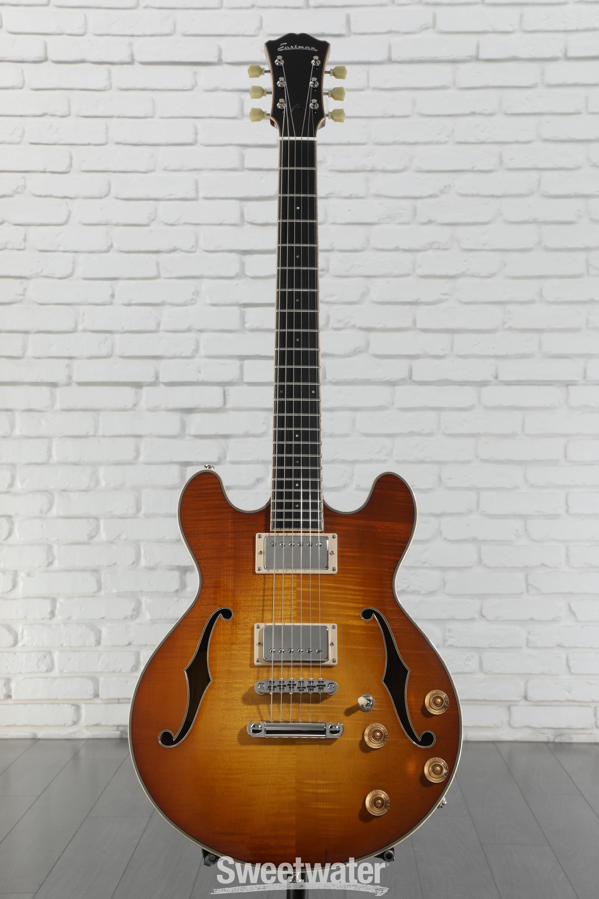 Maxwin ギター Eastman Guitars T184MX-GB Thinline Semi-hollowbody Electric