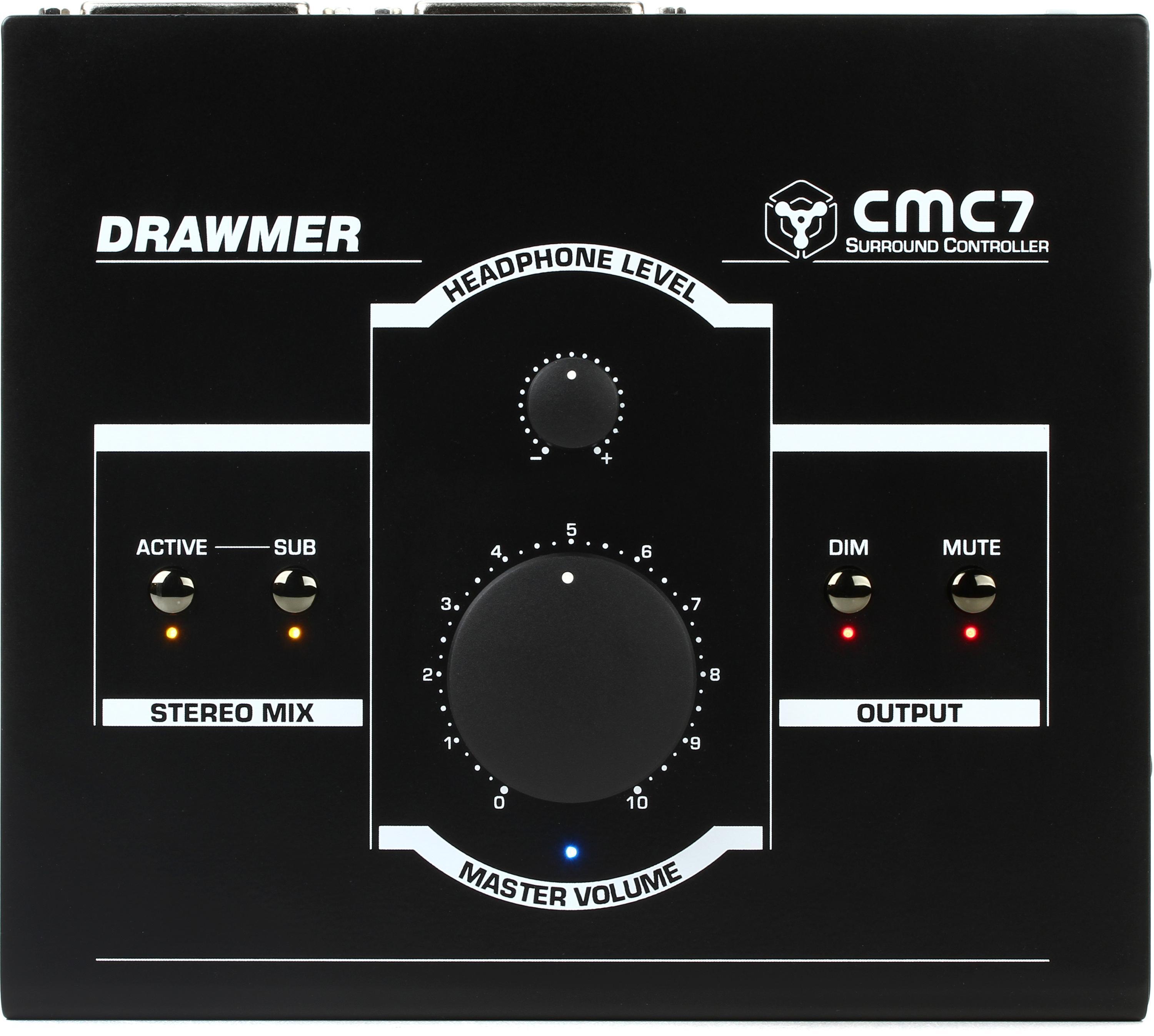 Drawmer MC2.1 Desktop Monitor Controller and Rack Mount Kit