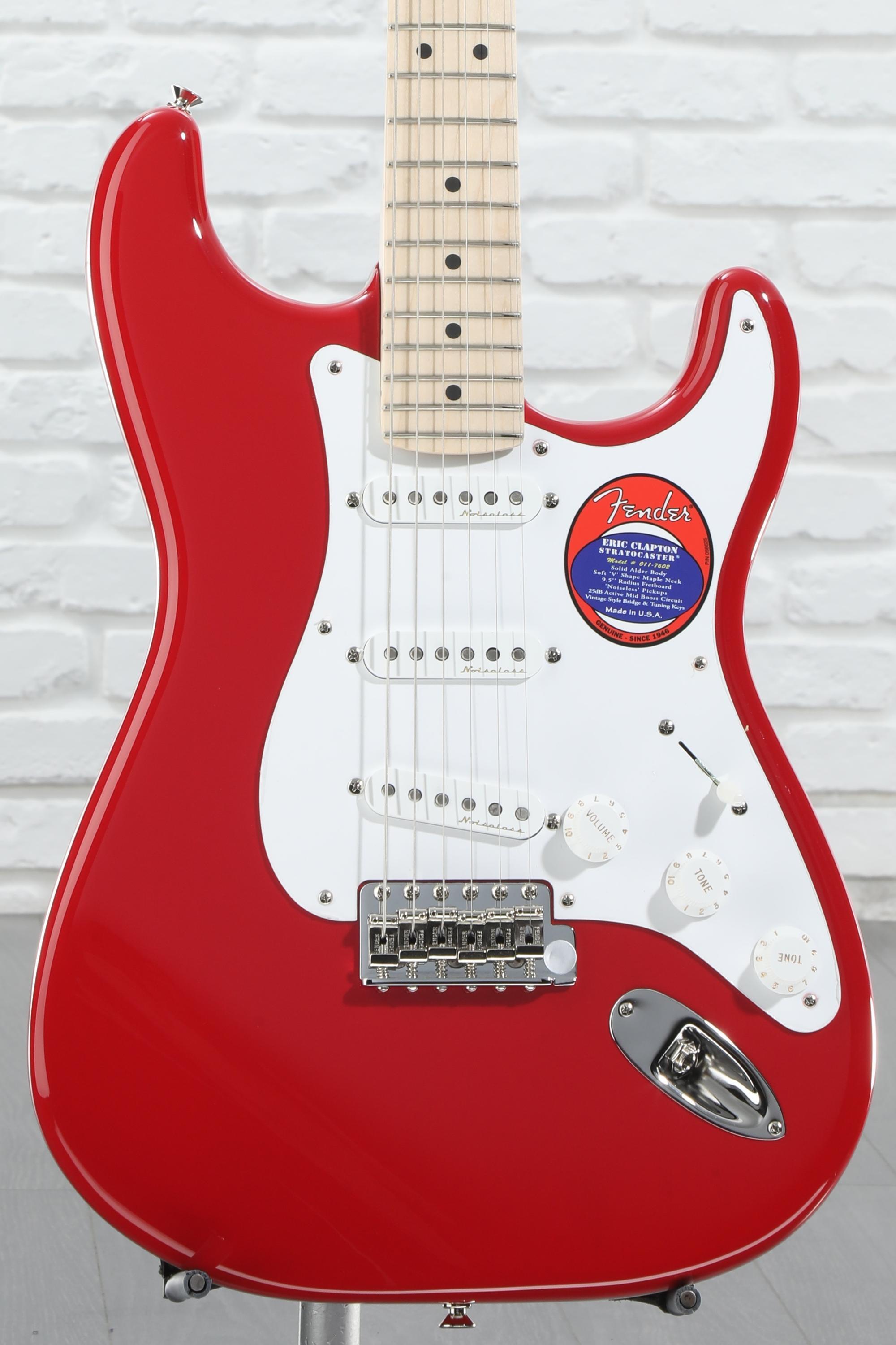 Fender Eric Clapton Stratocaster - Torino Red with Maple