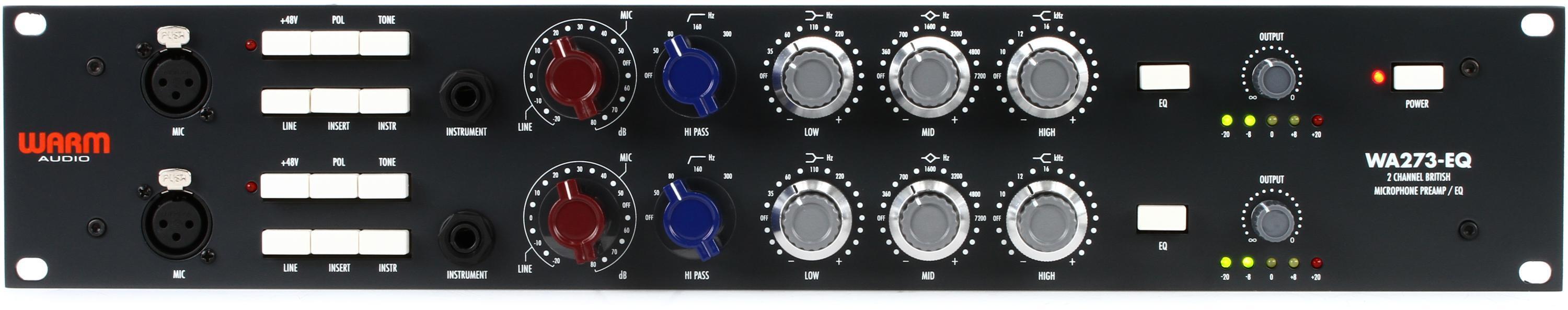 Warm Audio WA273-EQ 2-channel Microphone Preamp & EQ