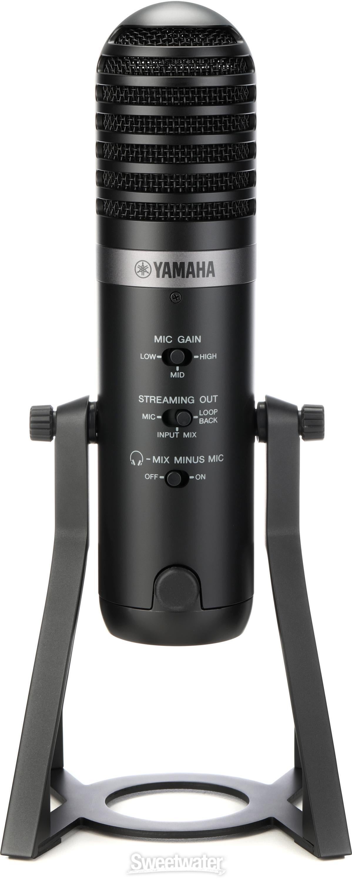 Yamaha AG01 Livestreaming USB Condenser Microphone - Black