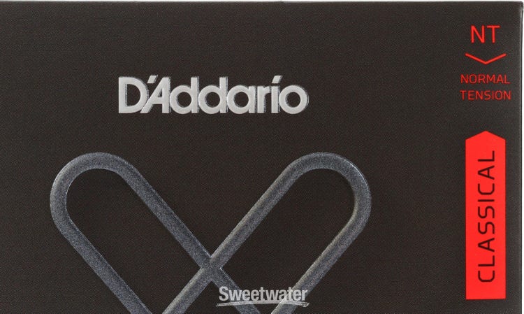 D'Addario XTC45 XT Silver-plated Classical Guitar Strings - .028-.044w Normal Tension