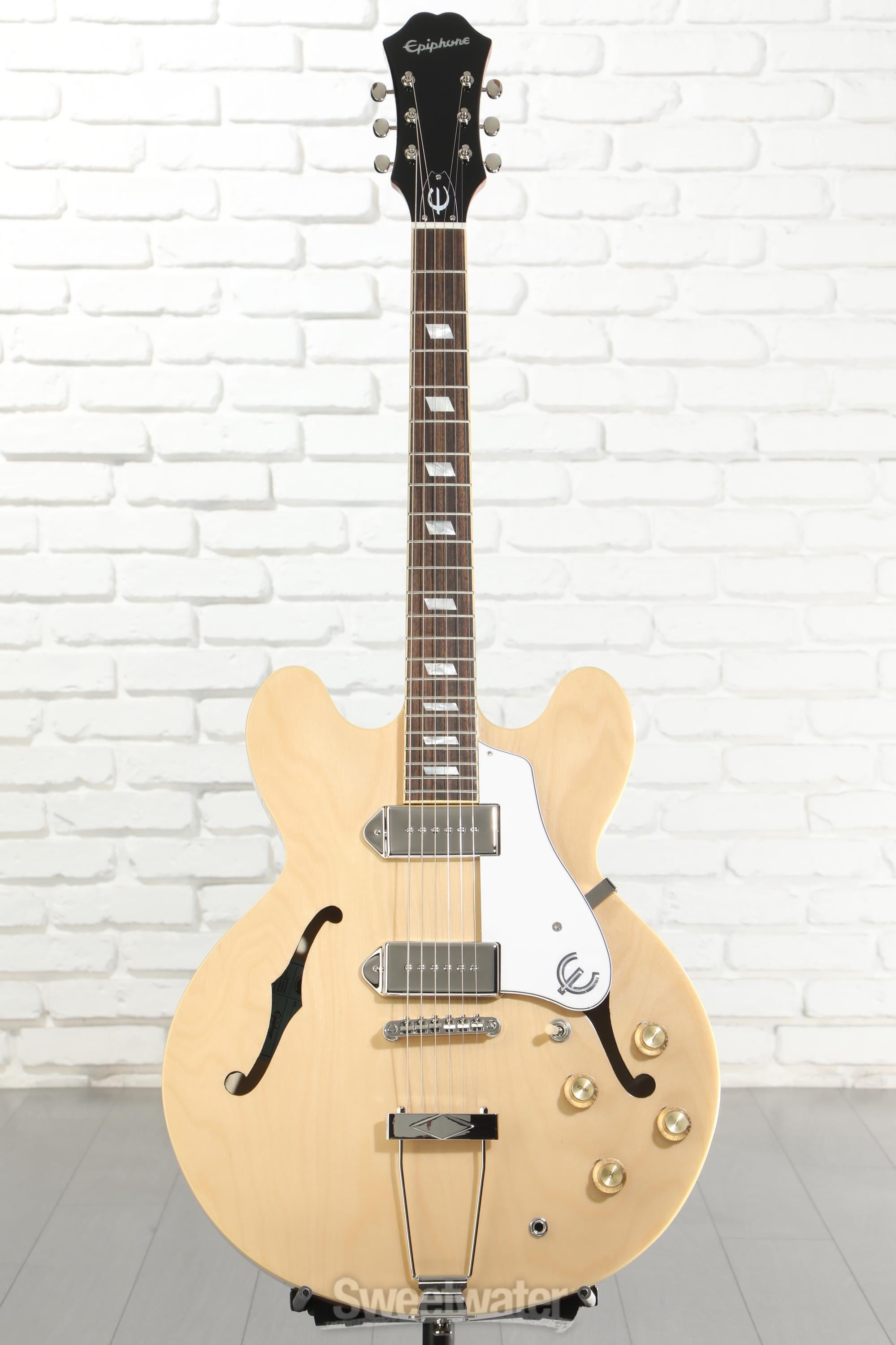 Epiphone Casino Hollowbody Electric Guitar - Natural | Sweetwater