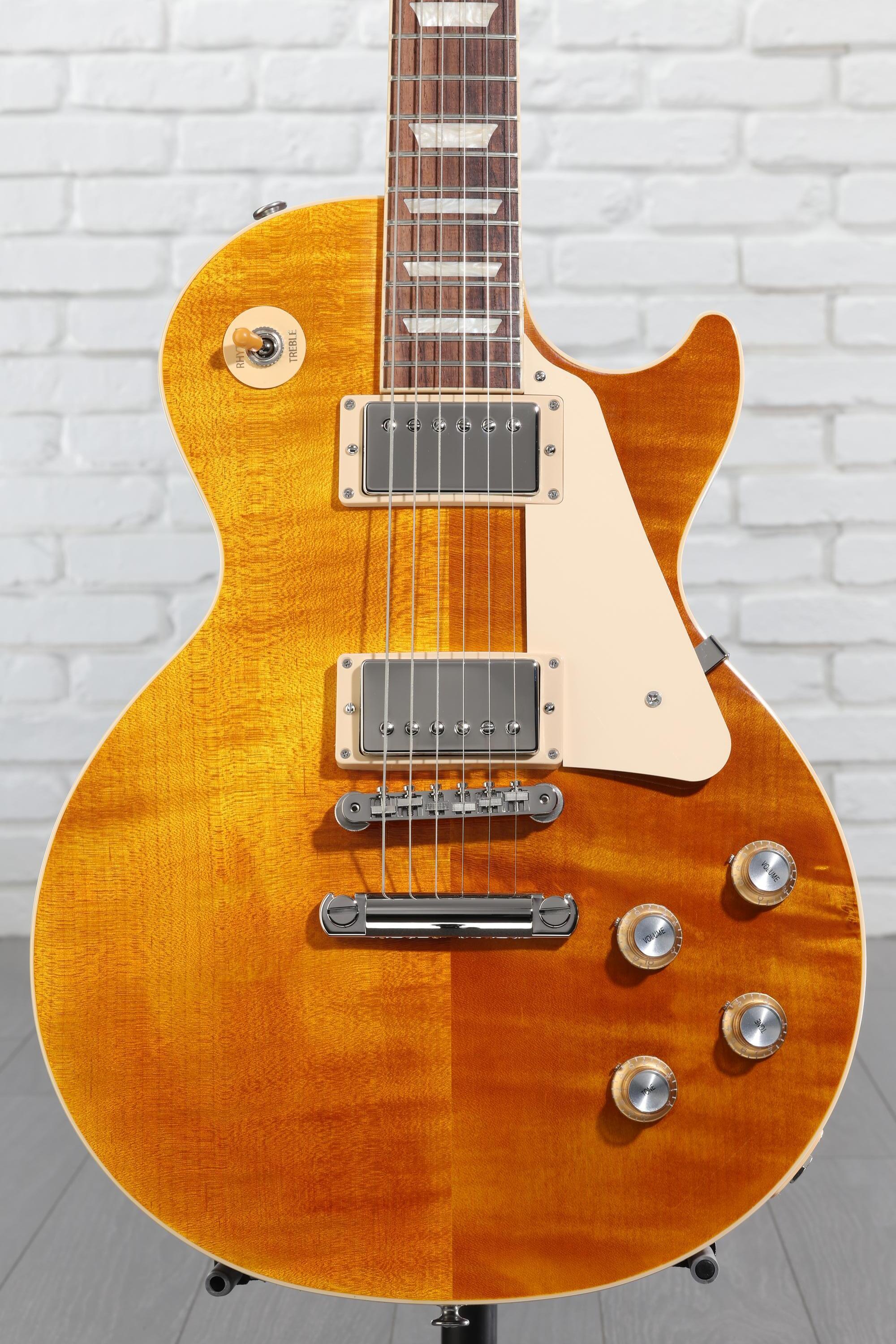 Gibson Les Paul Standard '60s Figured Top Electric Guitar - Honey