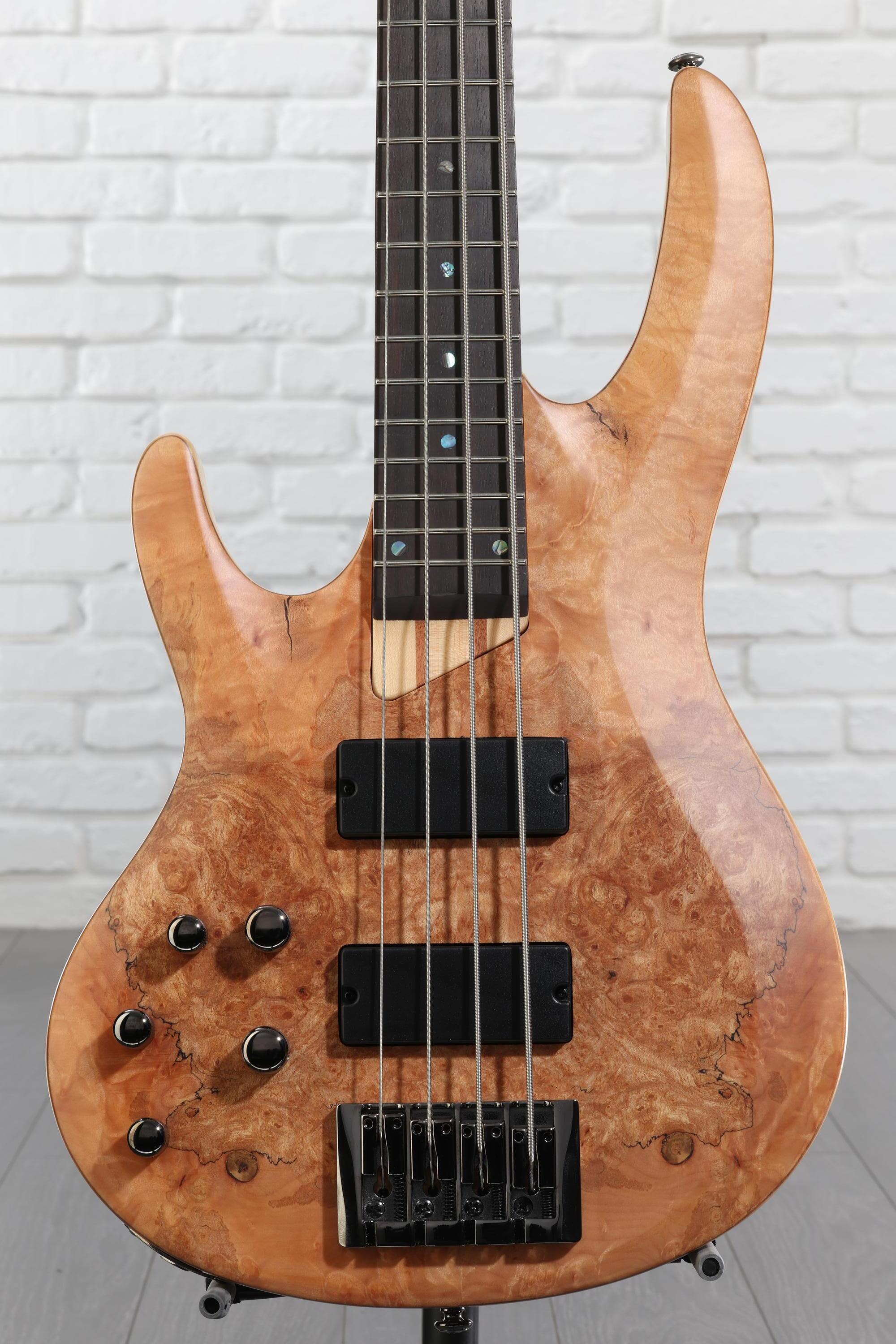 ESP LTD B-204SM Left-handed Bass Guitar - Natural Satin | Sweetwater