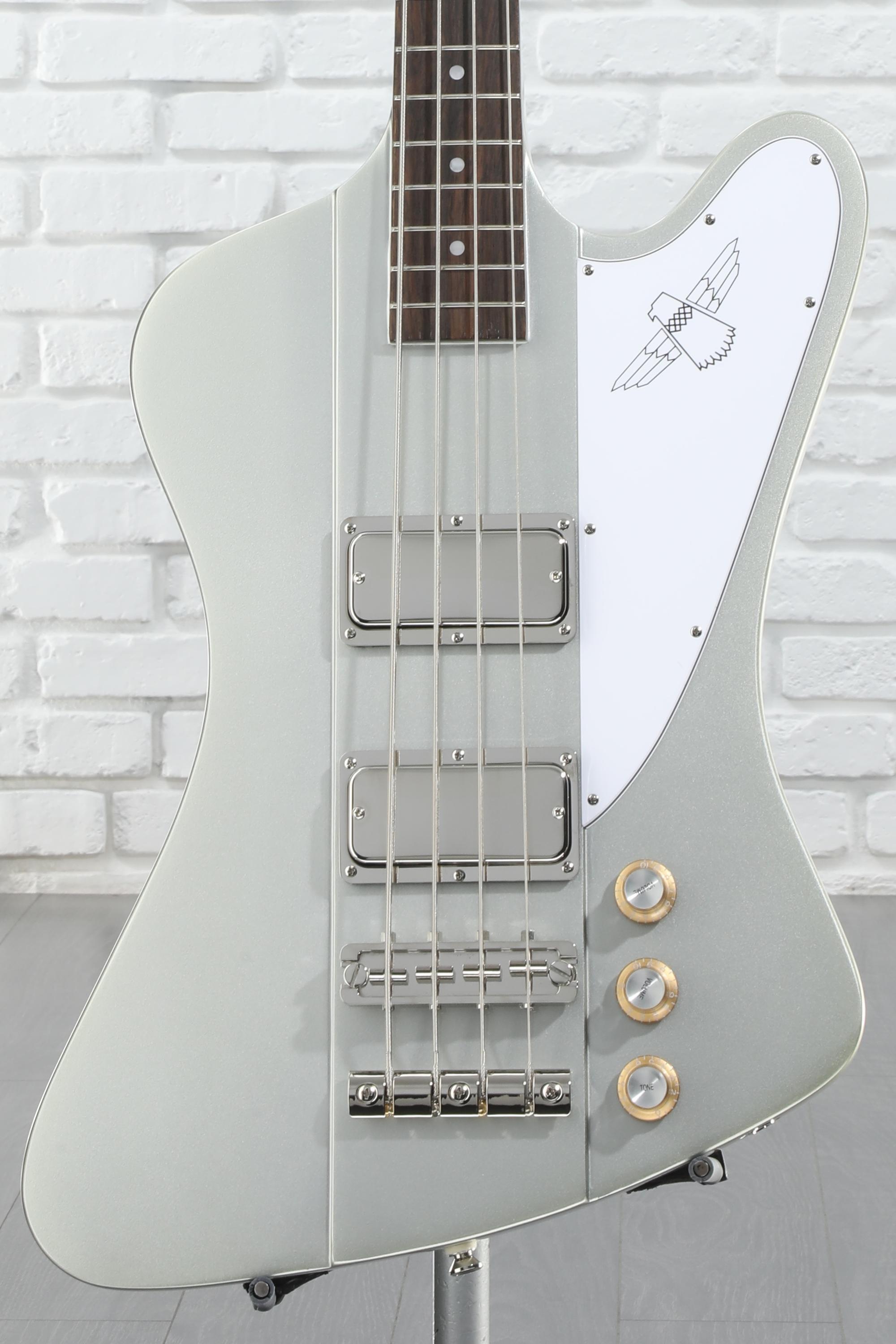 Epiphone Thunderbird '64 Bass Guitar - Silver Mist | Sweetwater Epiphone Thunderbird '64 Bass Guitar - Silver Mist | Sweetwater