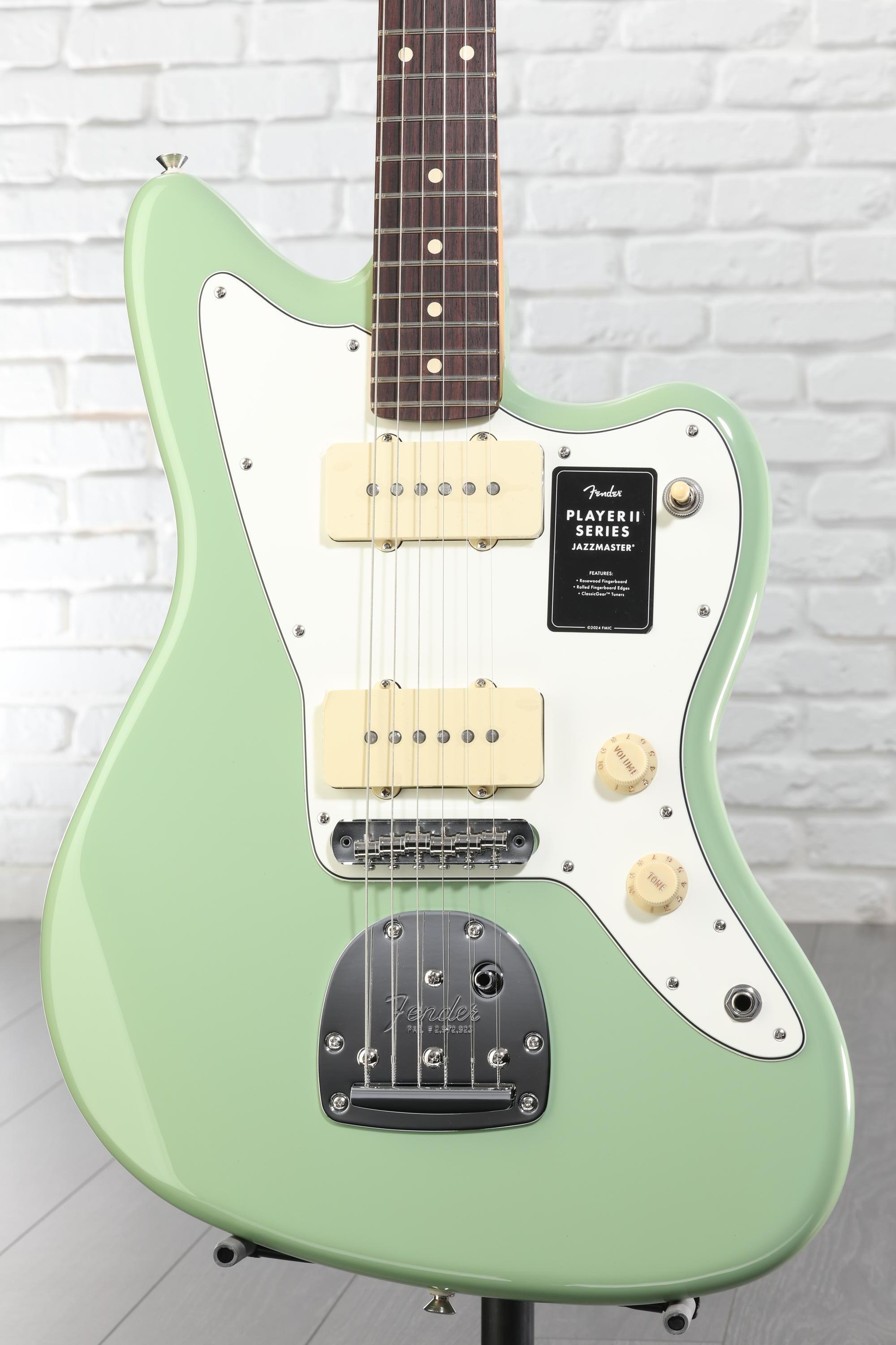 Fender Player II Jazzmaster Electric Guitar - Birch Green | Sweetwater