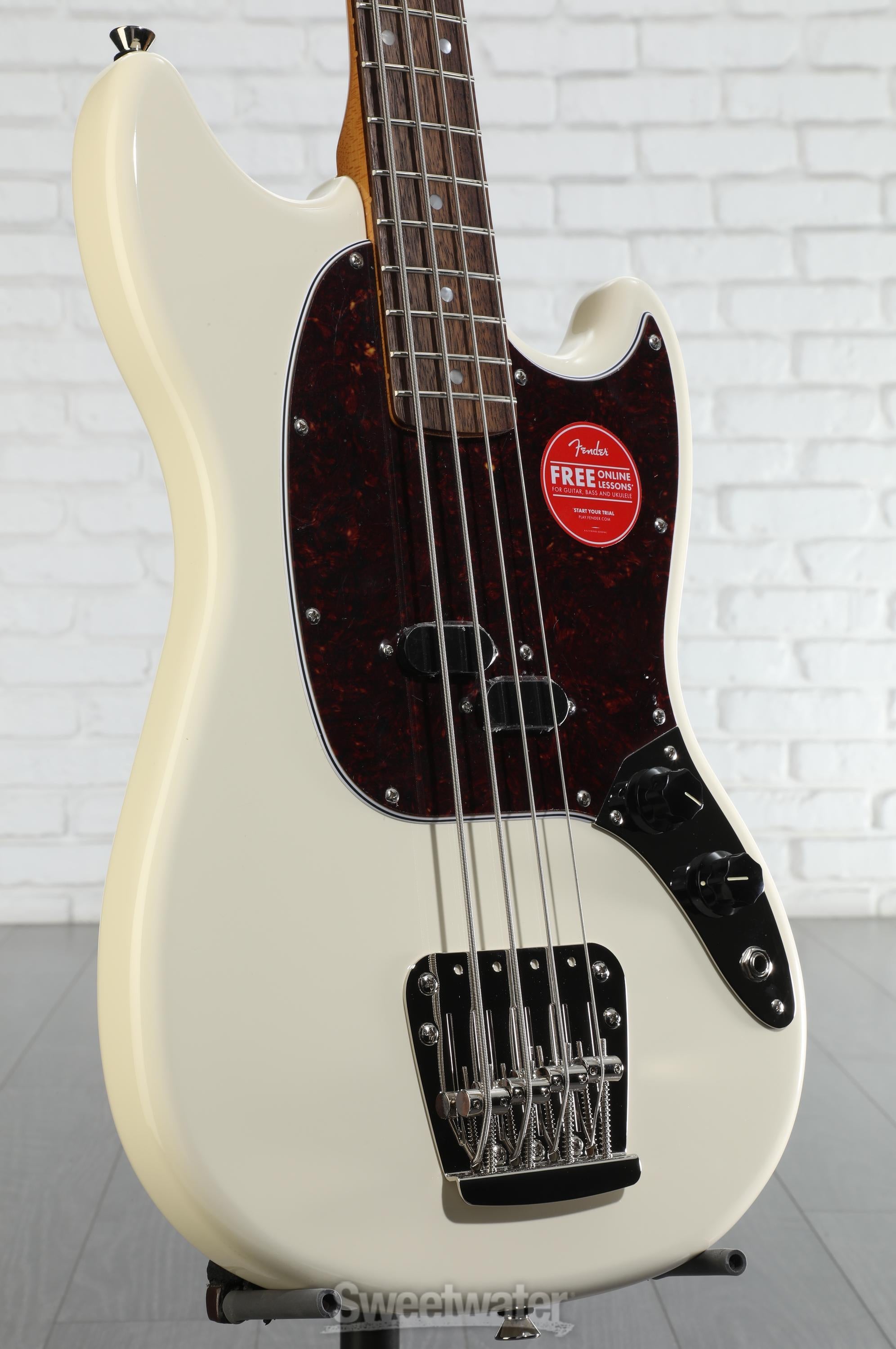 Squier Classic Vibe '60s Mustang Bass - Olympic White
