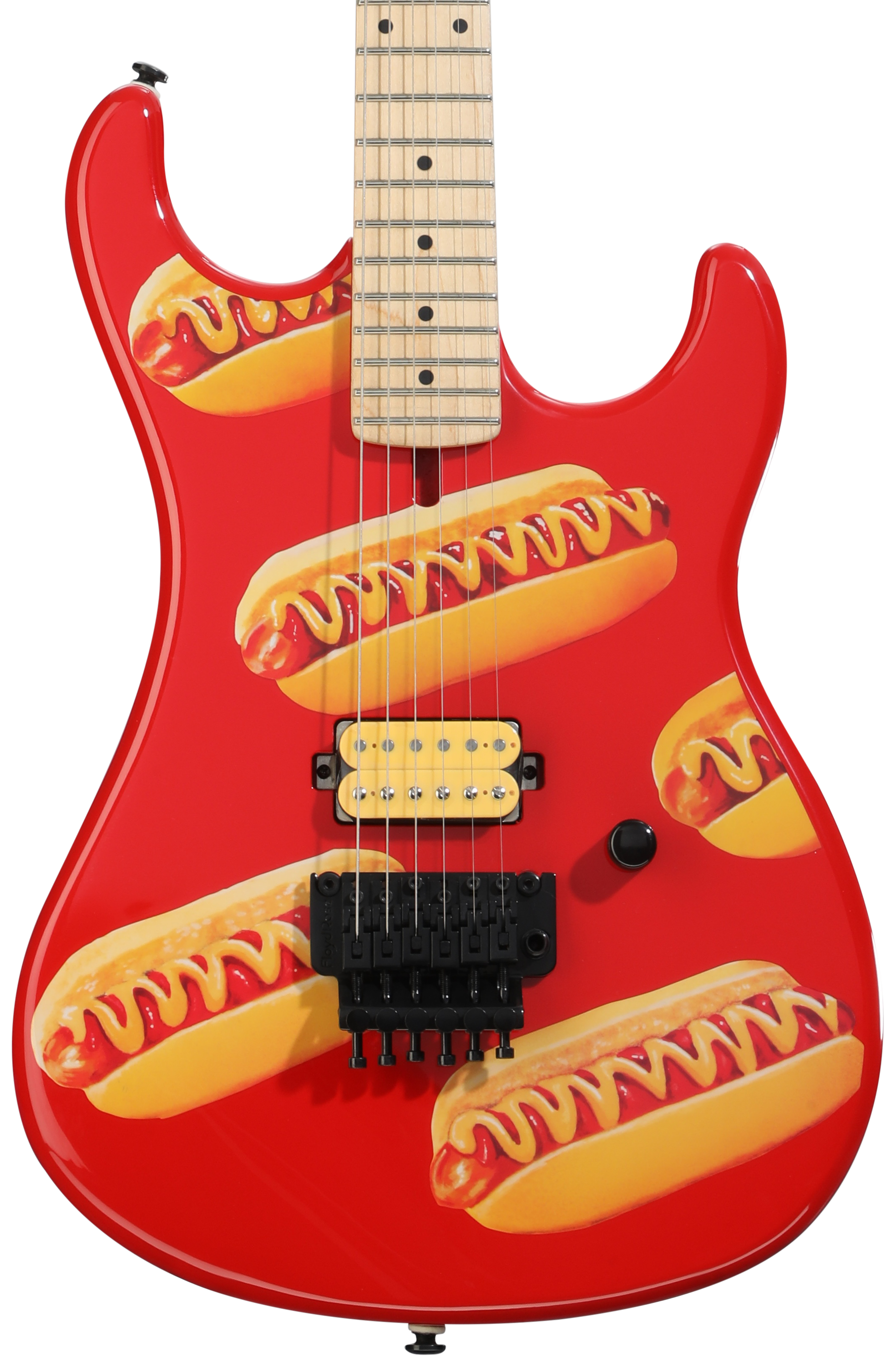 Kramer The 84 Hot Dogger Electric Guitar - Ketchup Red, Sweetwater