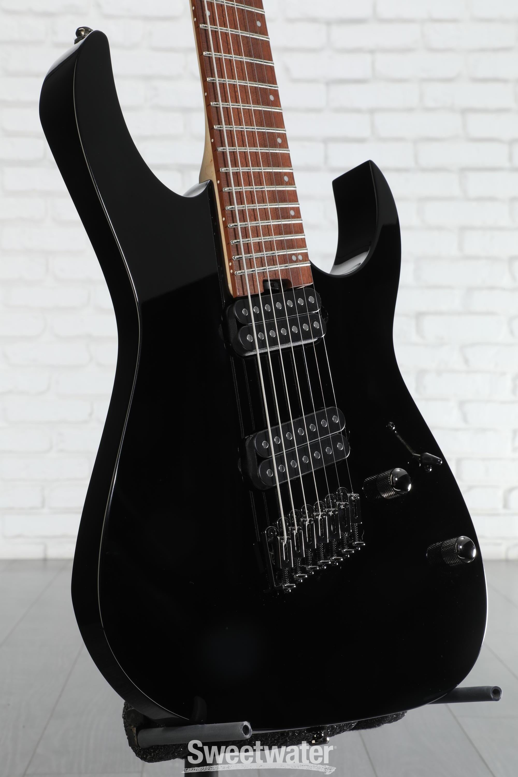 Ibanez RGMS7 7-string Electric Guitar - Black | Sweetwater