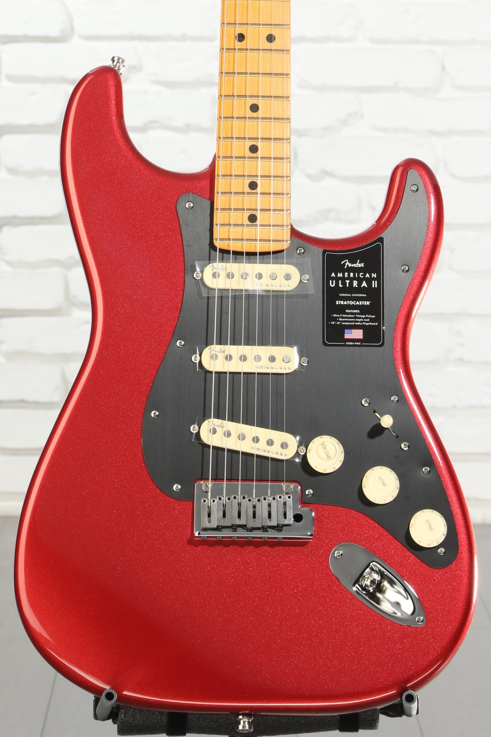 Fender American Ultra II Stratocaster Electric Guitar - Sinister