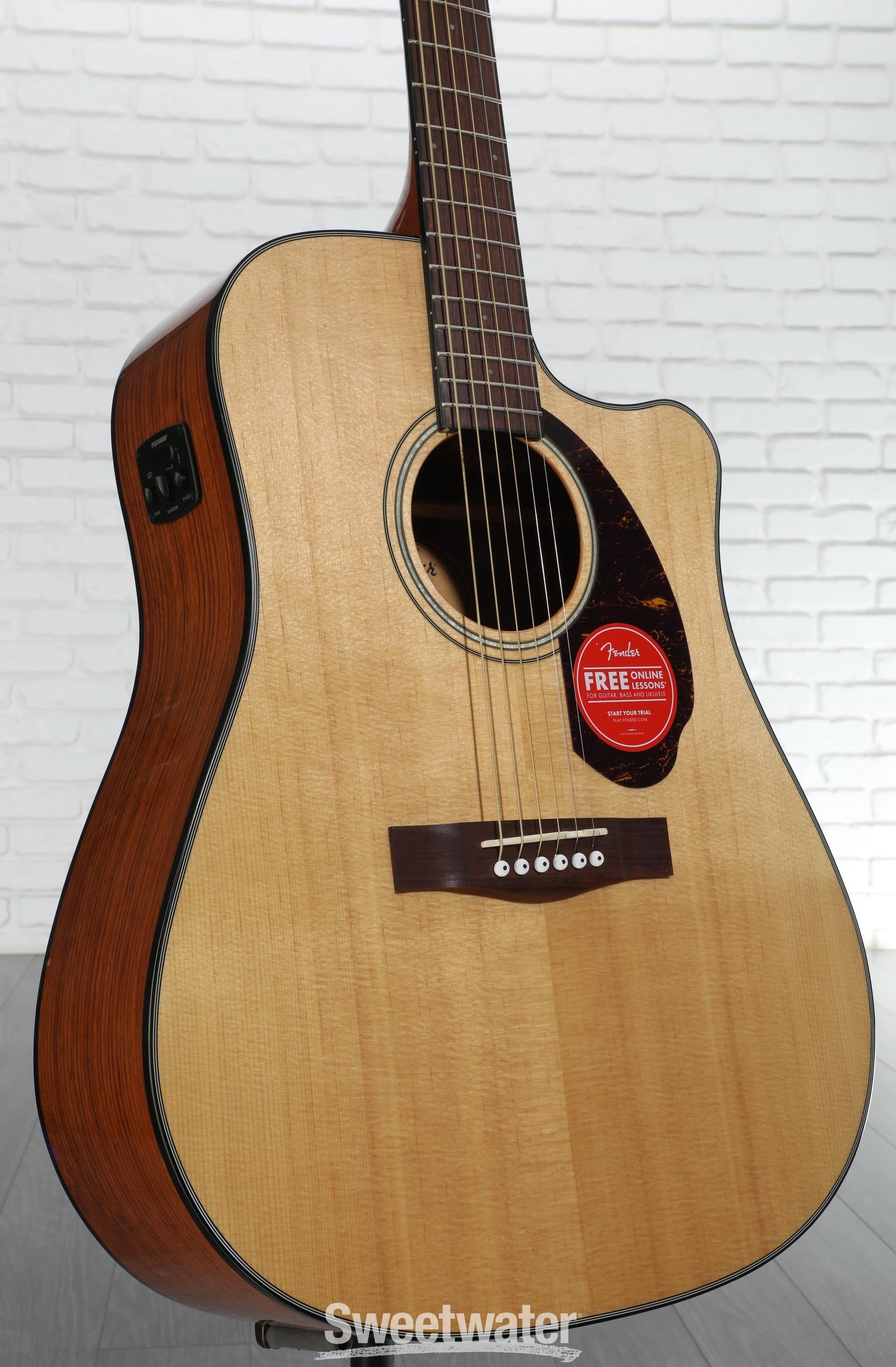 Fender CD-140SCE Dreadnought Acoustic-Electric Guitar