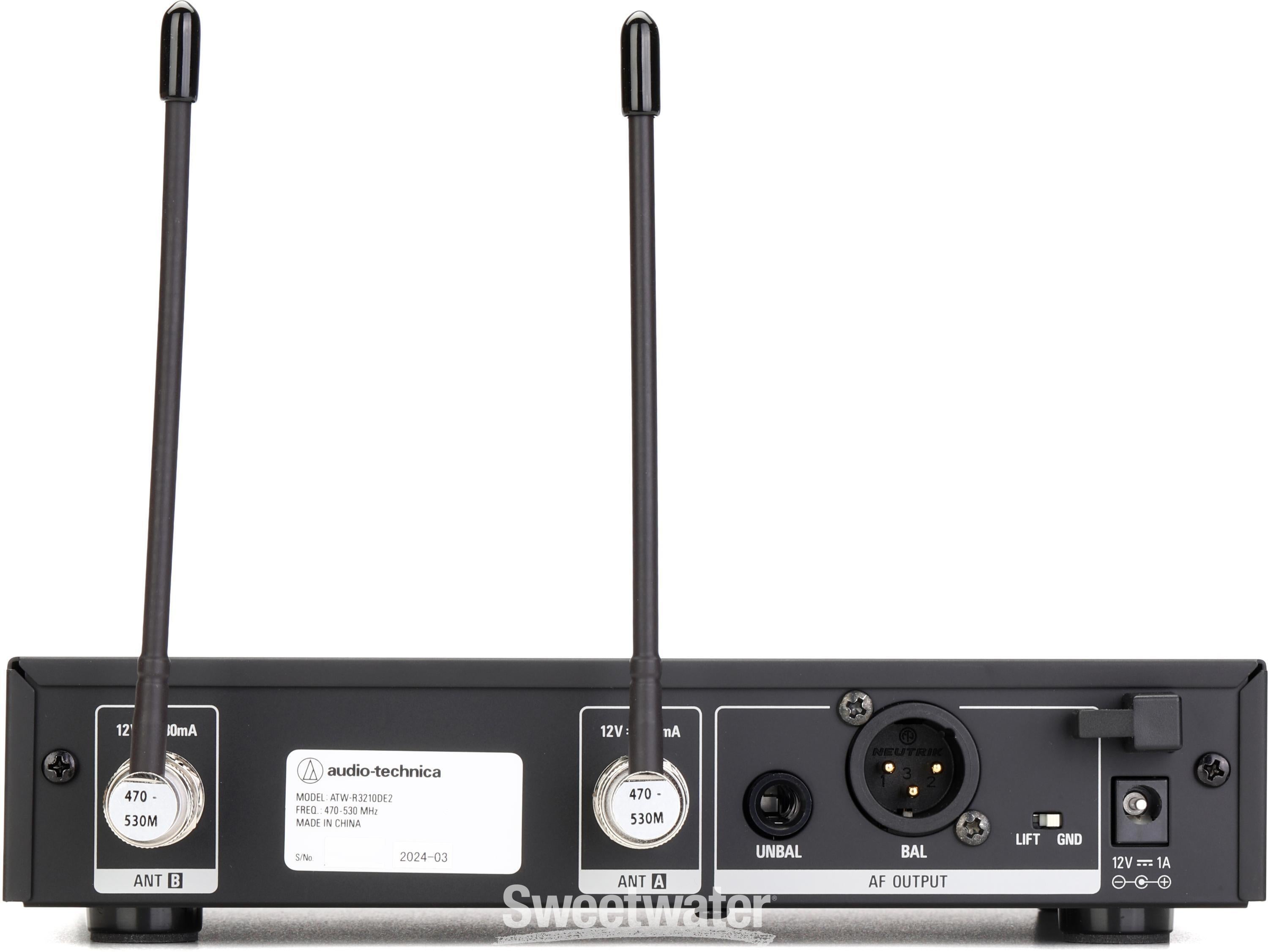 Audio-Technica ATW-3211/892xTH Wireless Headworn Microphone