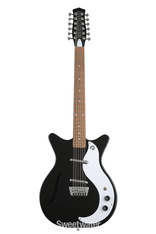 Danelectro Vintage 12 String Electric Guitar - Black