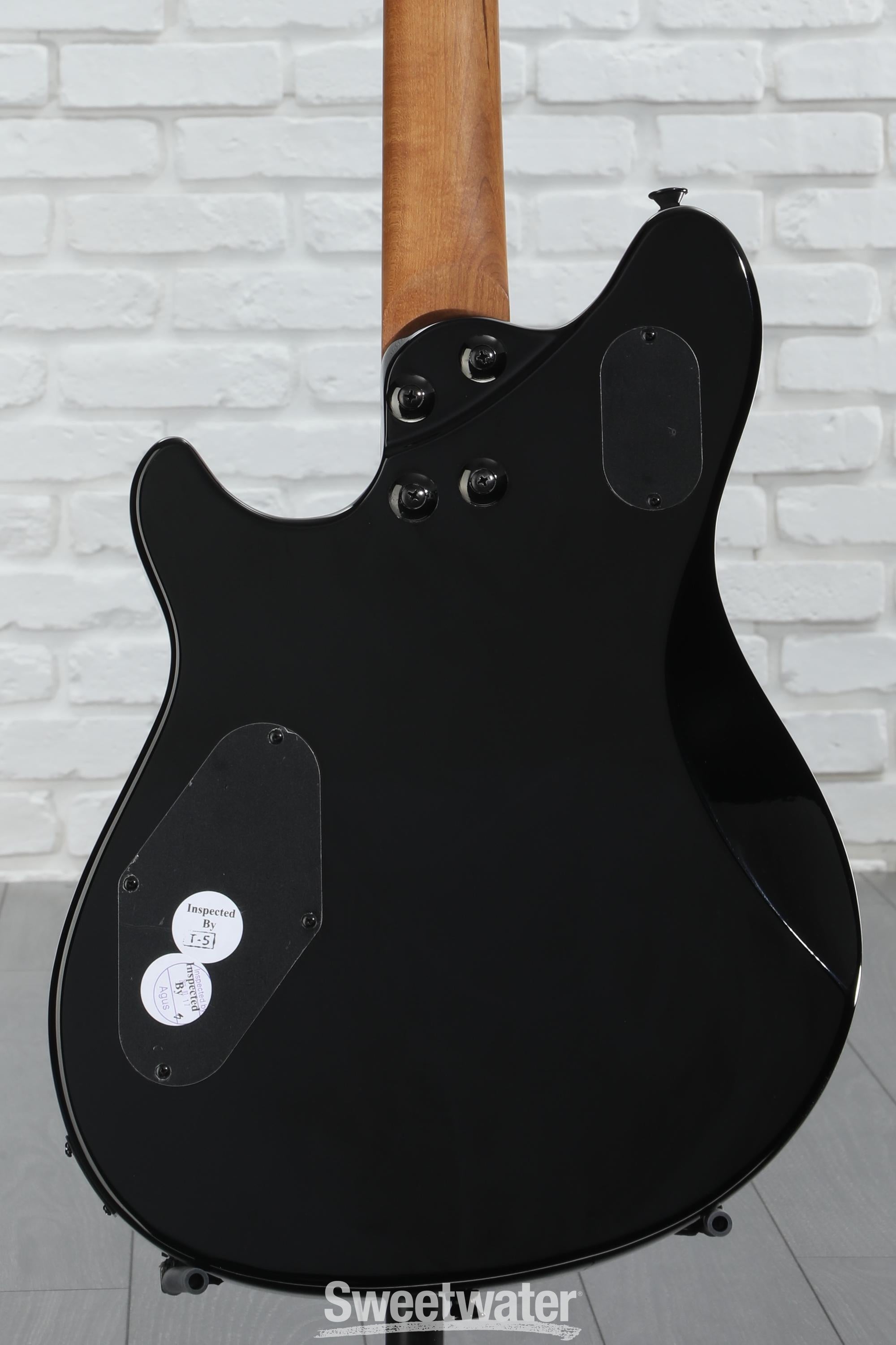 EVH Wolfgang Standard ブラックエレキギター Amazon.com: EVH Wolfgang Standard QM Electric Guitar - Black