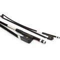 Photo of CodaBow Marquise GS Professional French Double Bass Bow - Black Hair, 3/4 Size