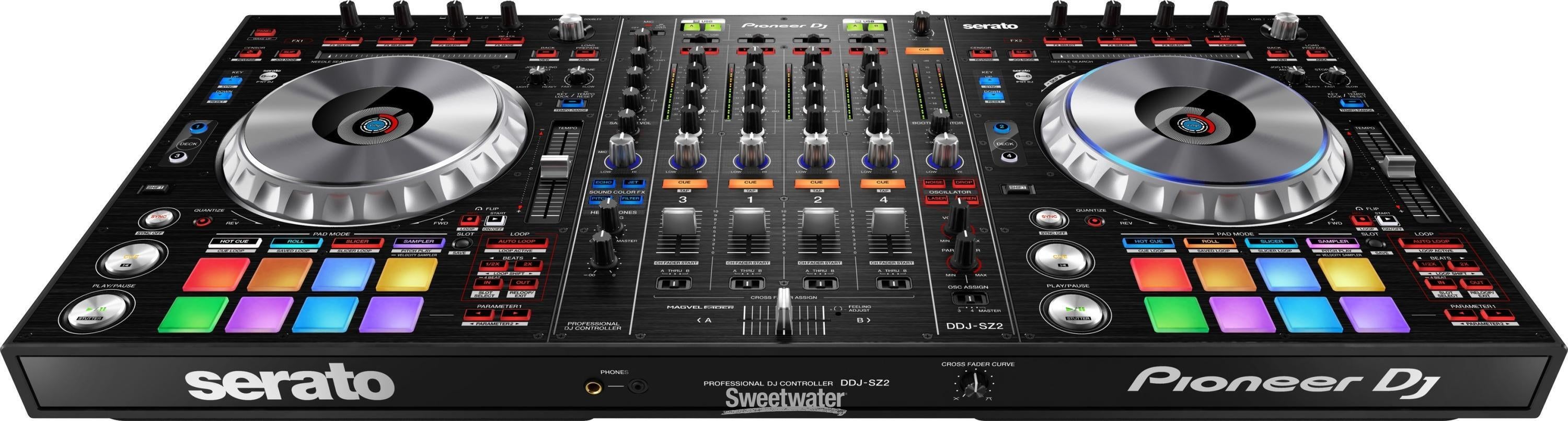 Pioneer DJ DDJ-SZ2 4-deck Serato DJ Pro Controller | Sweetwater