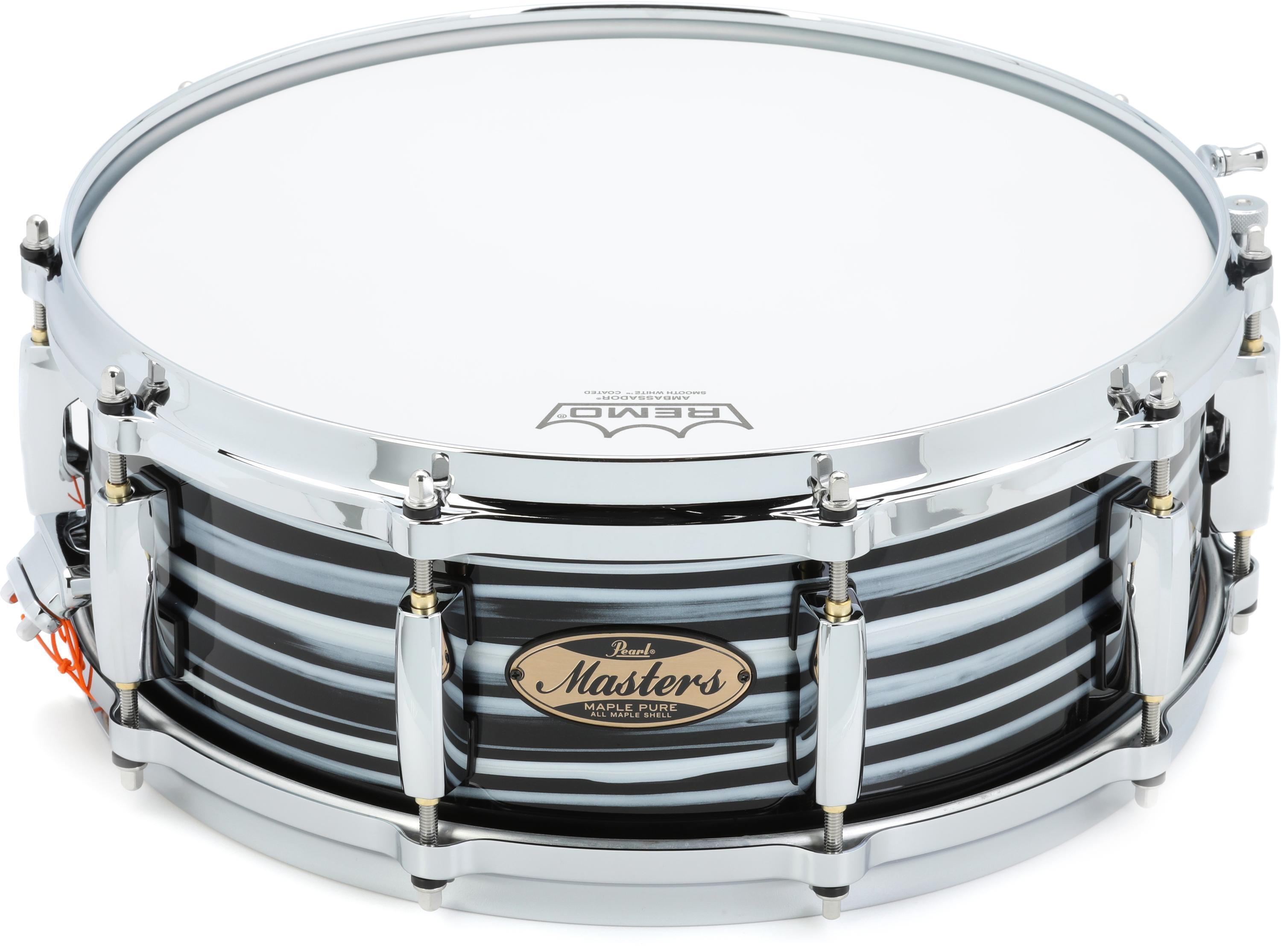 Masters Maple Pure Snare Drum - 5 x 14-inch - Black Oyster Swirl