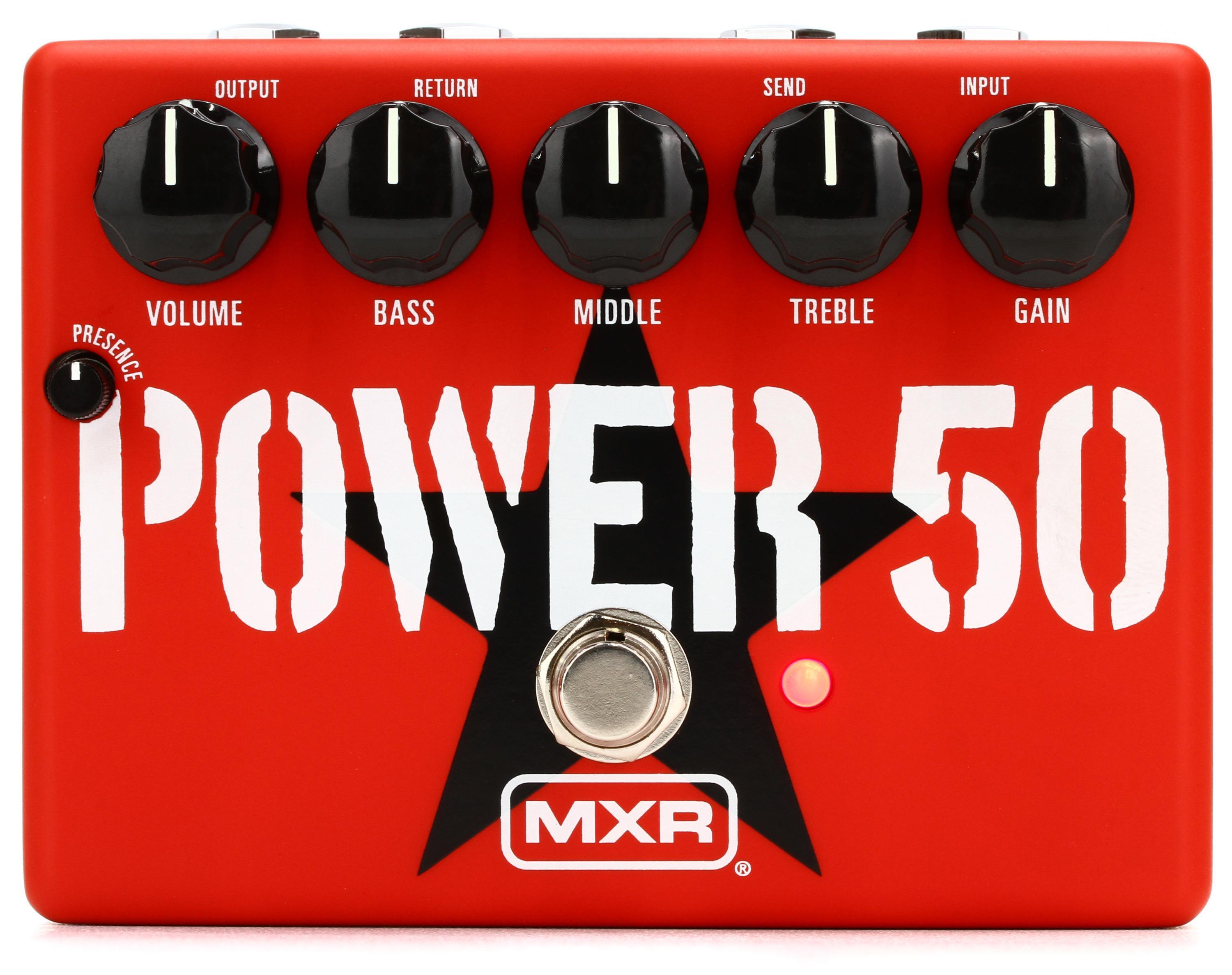 MXR Tom Morello Power 50 Overdrive Pedal | Sweetwater