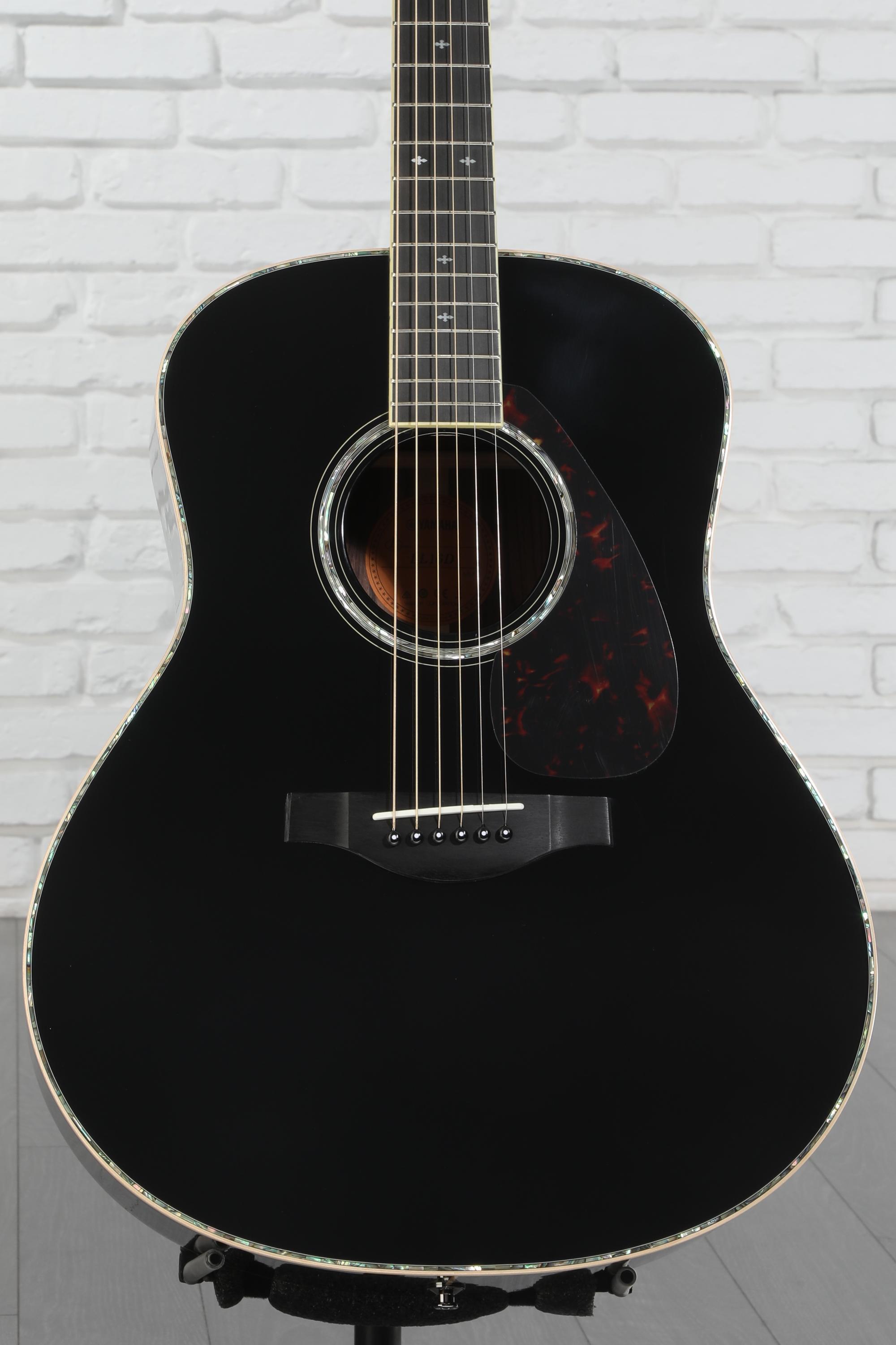 Yamaha LL16D ARE Original Jumbo Acoustic-electric Guitar - Black