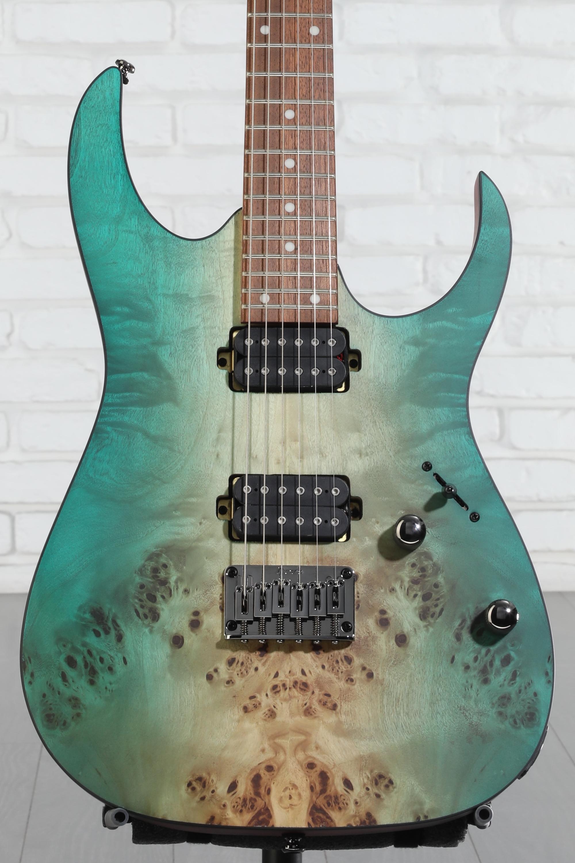 Ibanez Standard RG421PB Electric Guitar - Caribbean Shoreline Flat