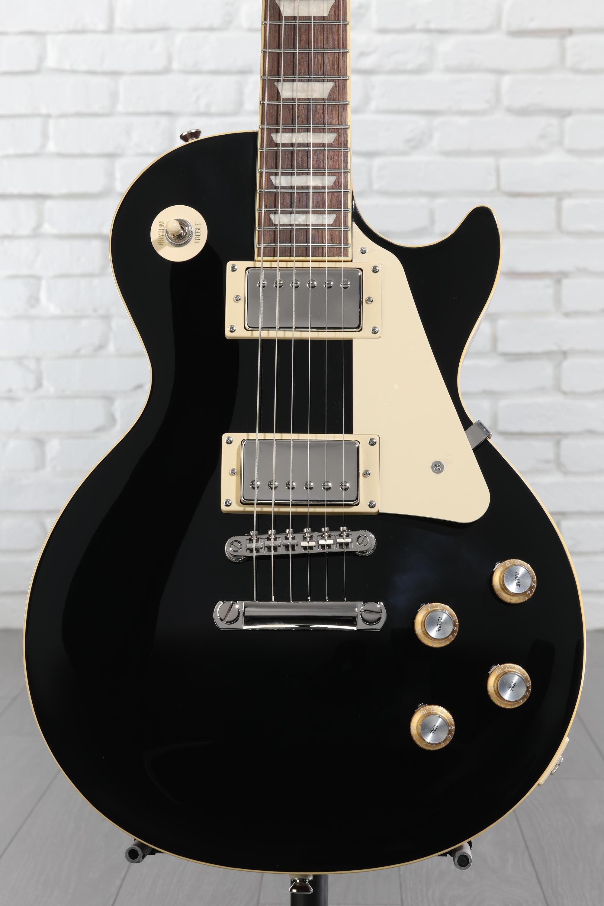 Epiphone Les Paul Standard '60s Electric Guitar - Ebony | Sweetwater