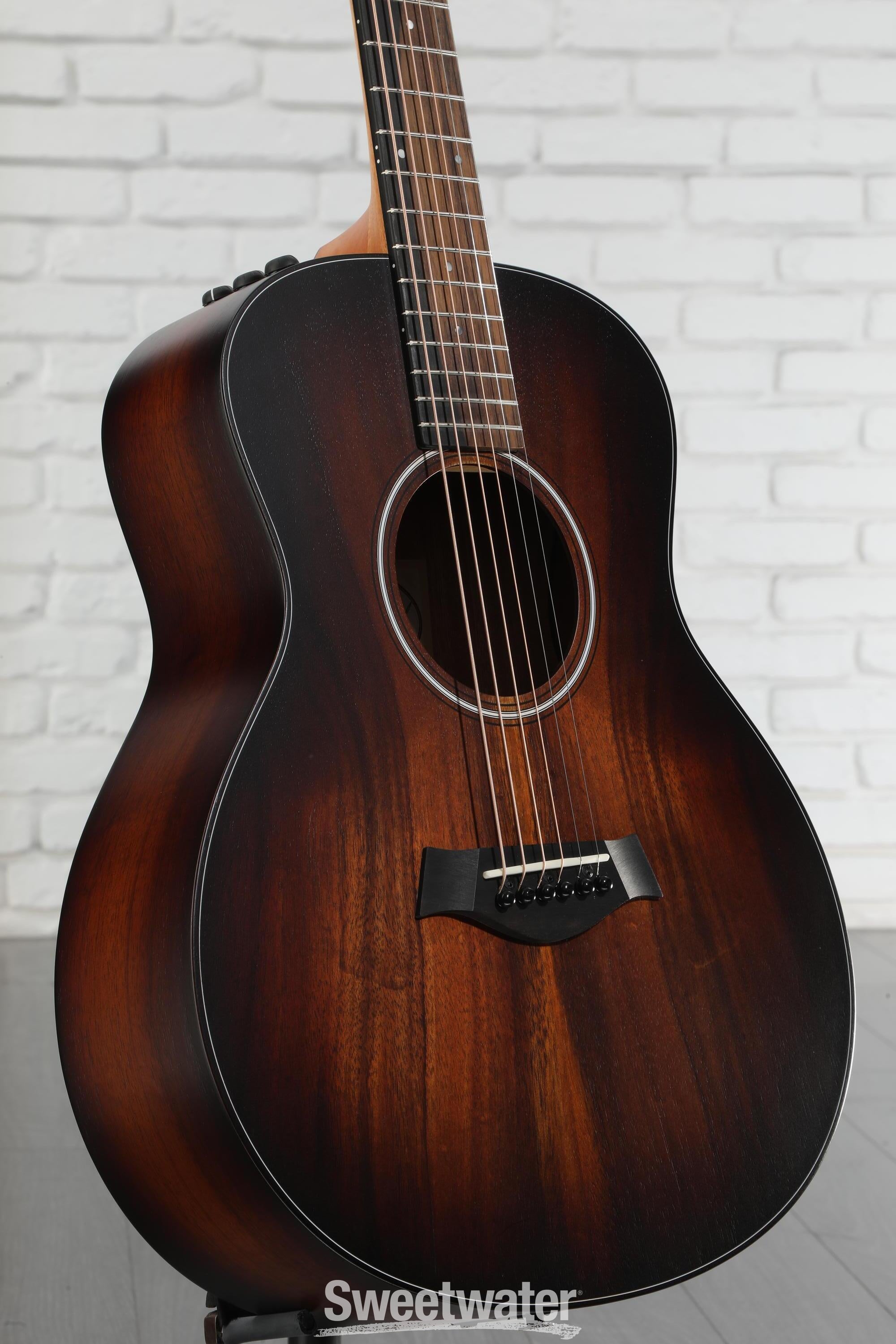Taylor GS Mini-e Koa Plus Acoustic-electric Guitar - Shaded Edgeburst
