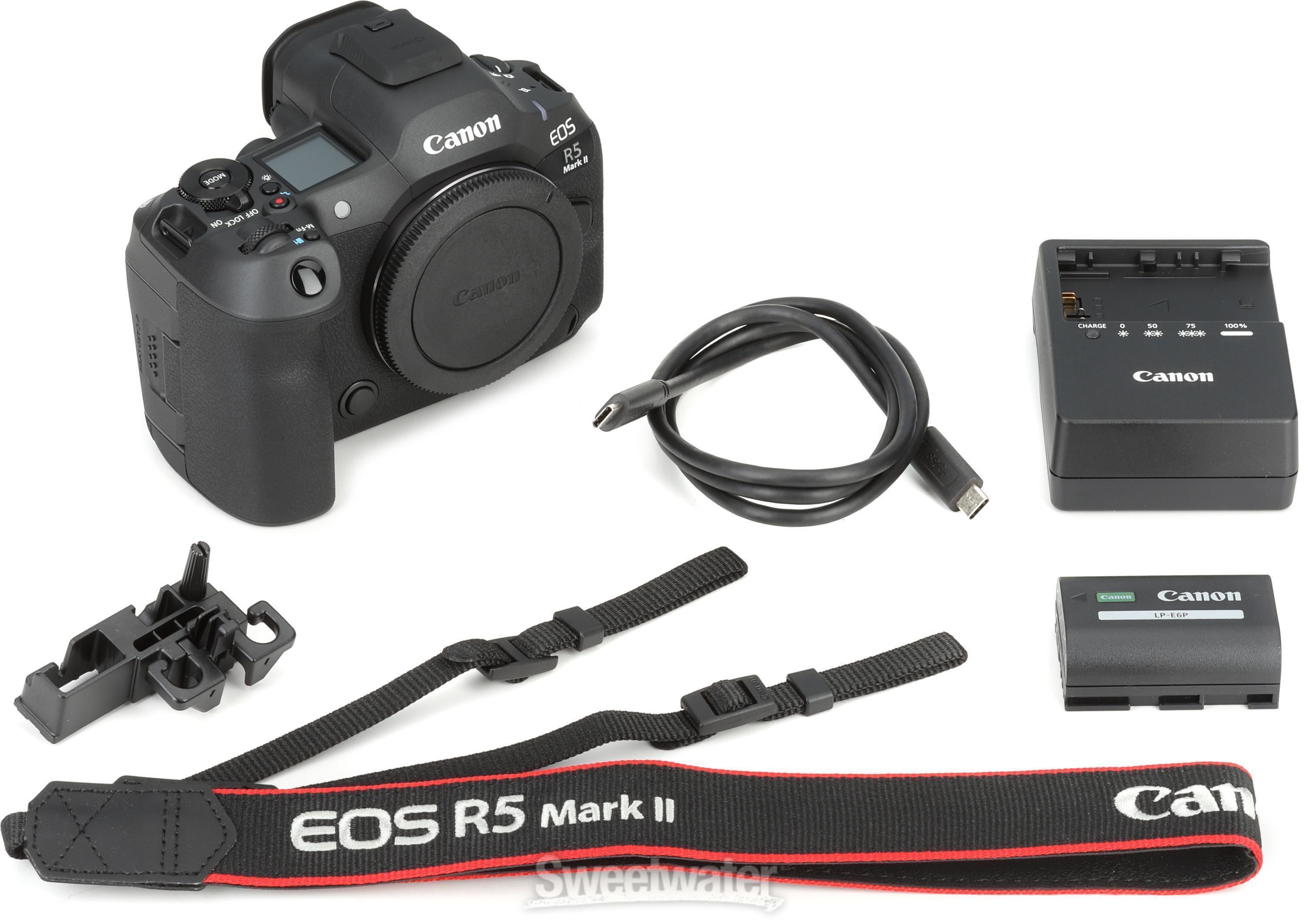 Canon EOS R5 Mark II (no lens included) 45-megapixel full