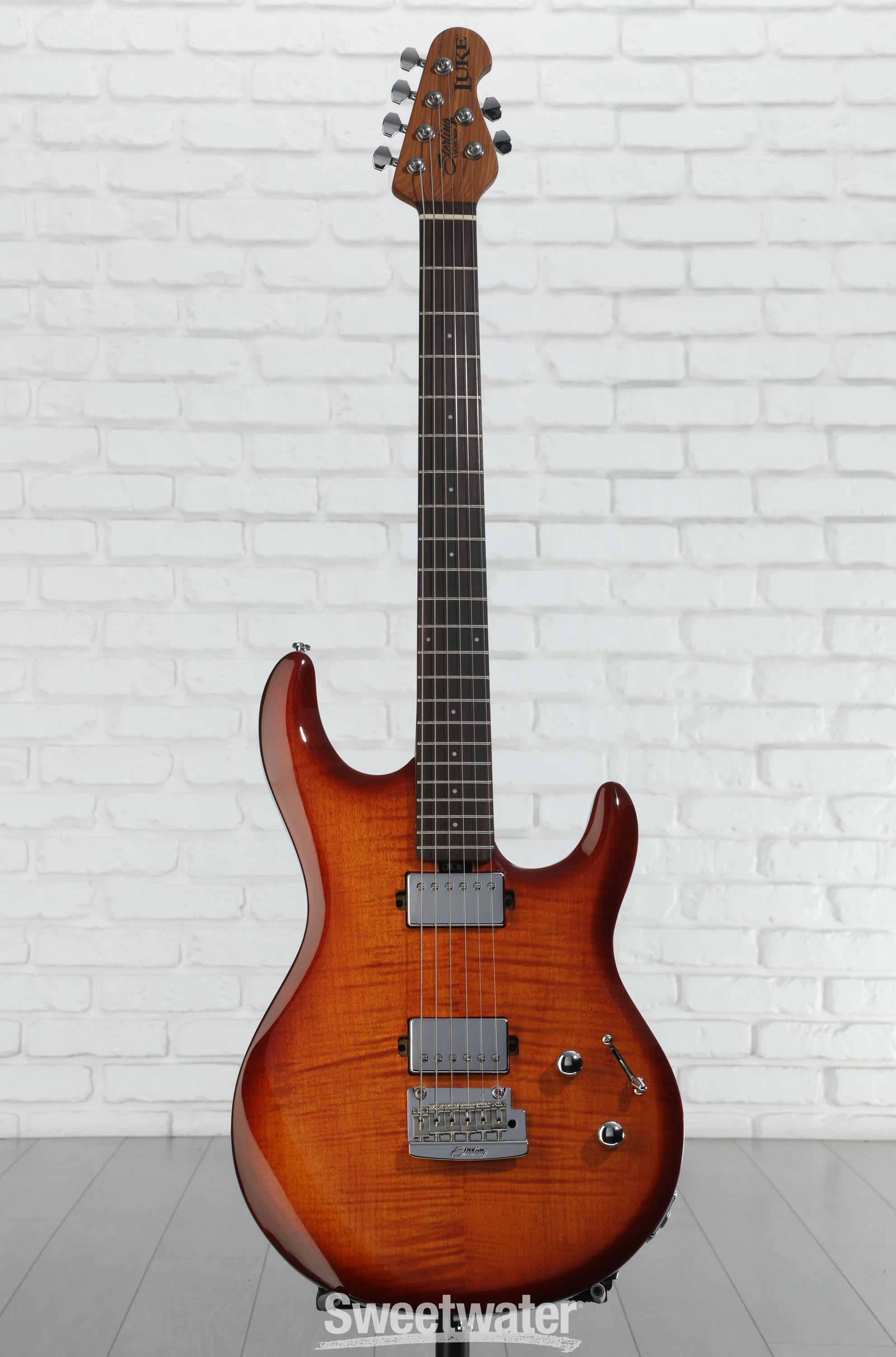 ギター Sterling Musicman LK100D Steve Lukather Review: Sterling by Music Man LK100 Luke