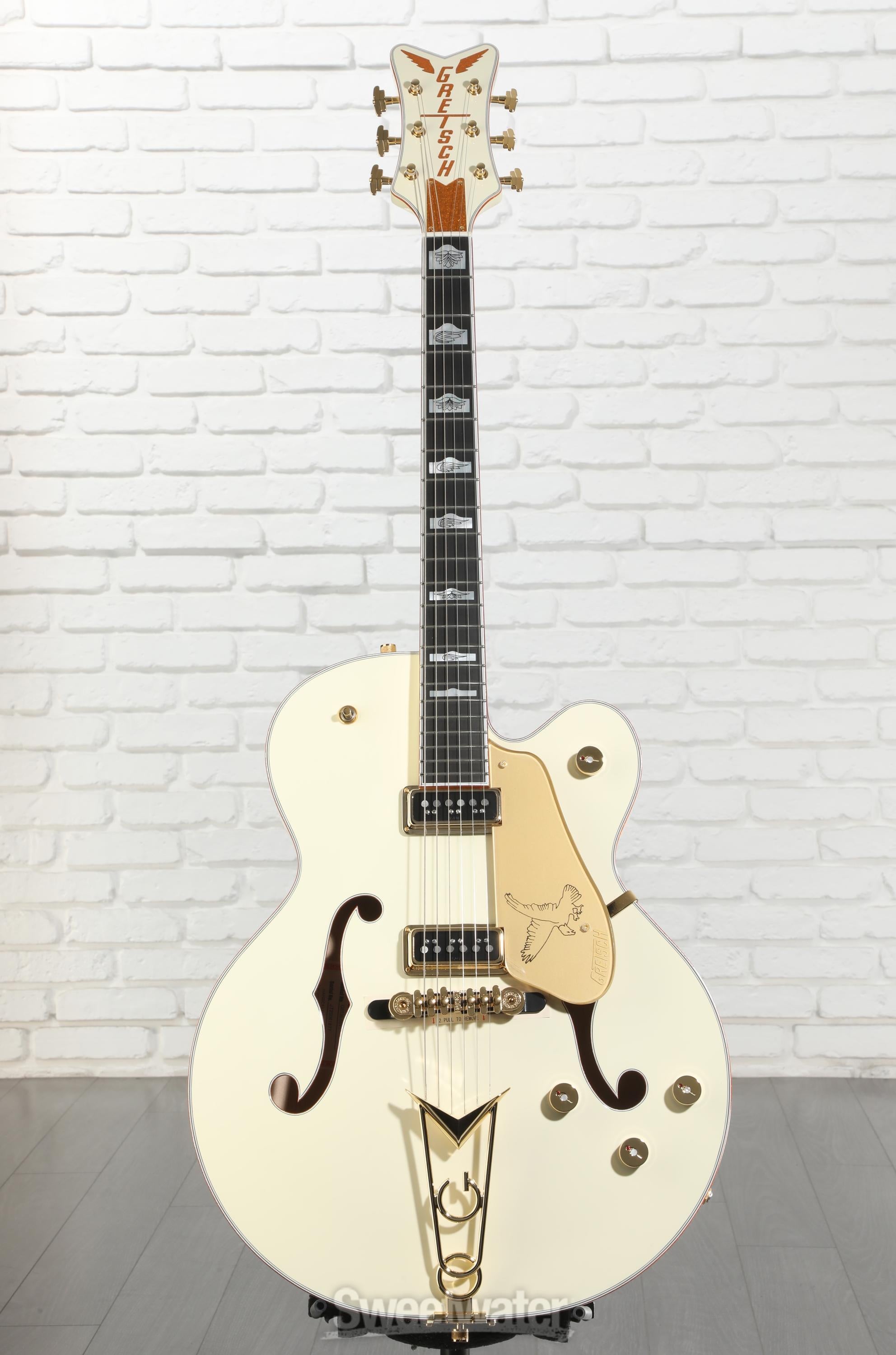 Gretsch G6136-55GE Vintage Select 1955 White Falcon - Vintage