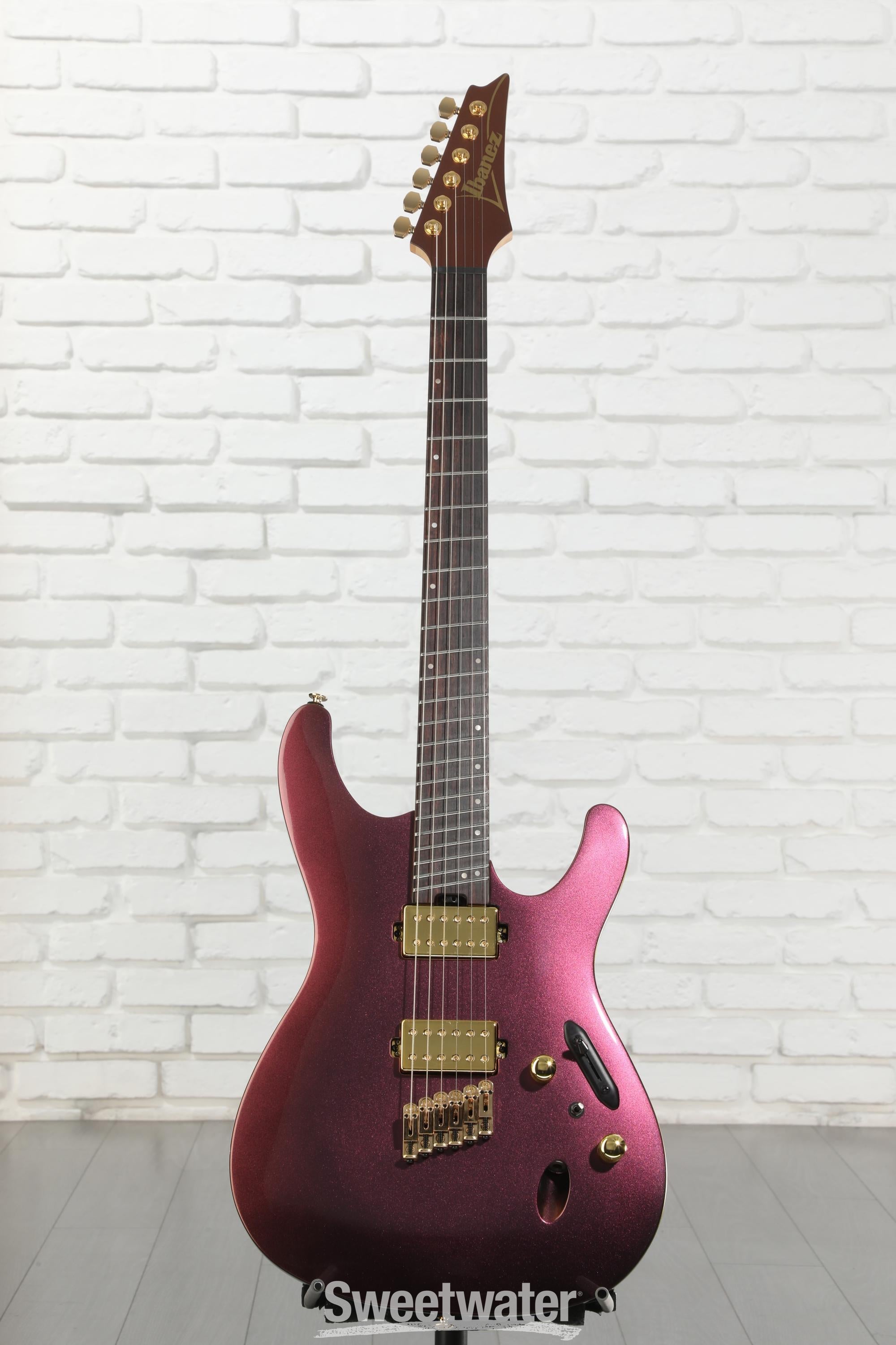 Ibanez Axe Design Lab SML721 Electric Guitar - Rose Gold Chameleon