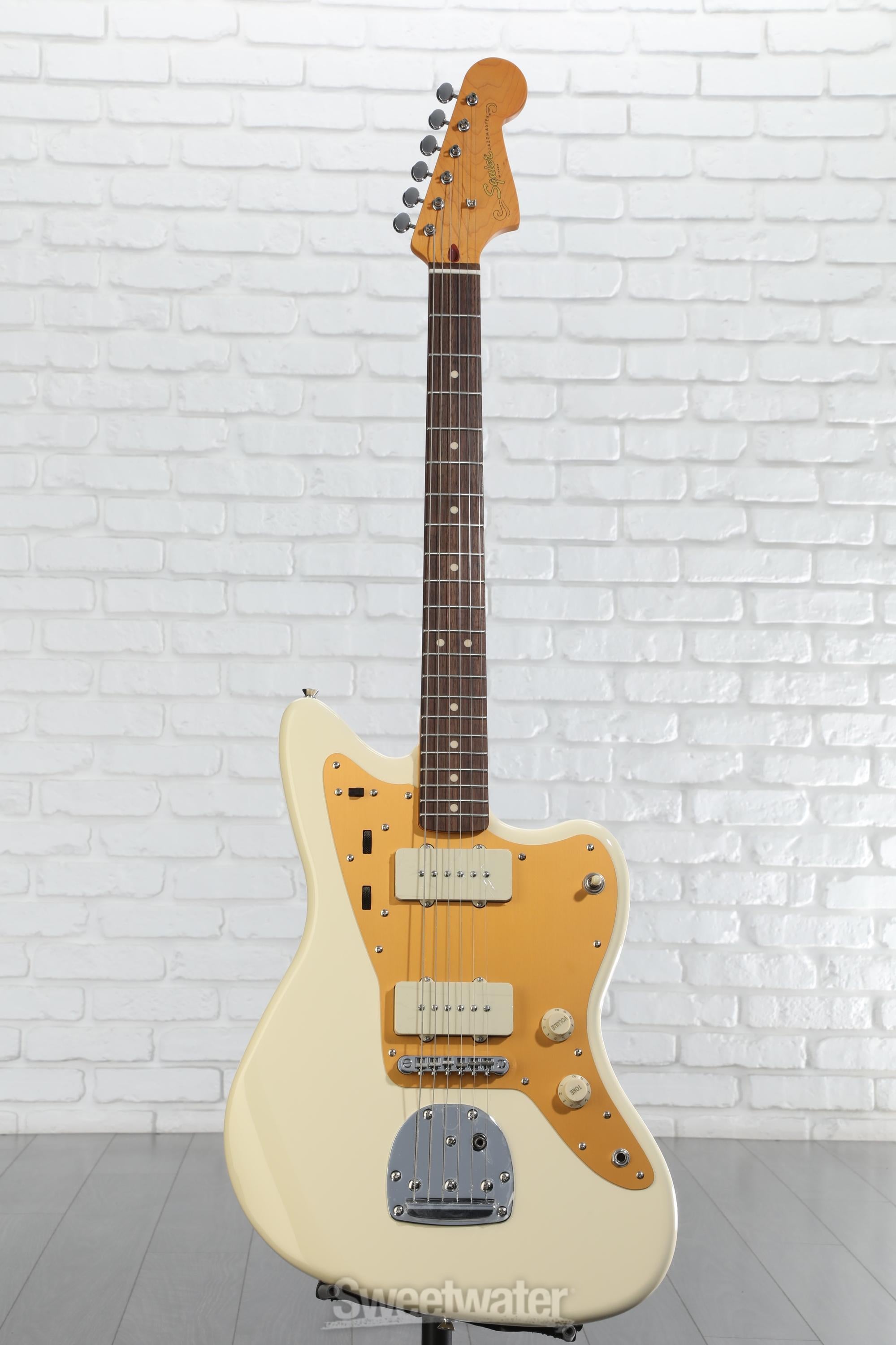 ギター squier j mascis jazzmaster Squier J Mascis Jazzmaster - Vintage White – Empire Music