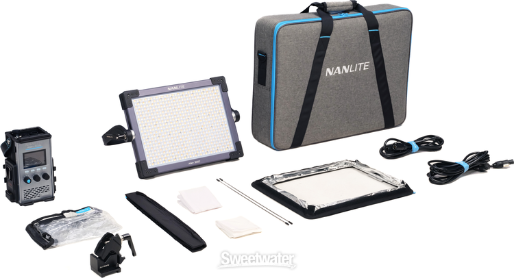 せんよう　ライト3台 NANLITE Forza 300B Ⅱ バイカラー LEDスポットライト スタジオライト